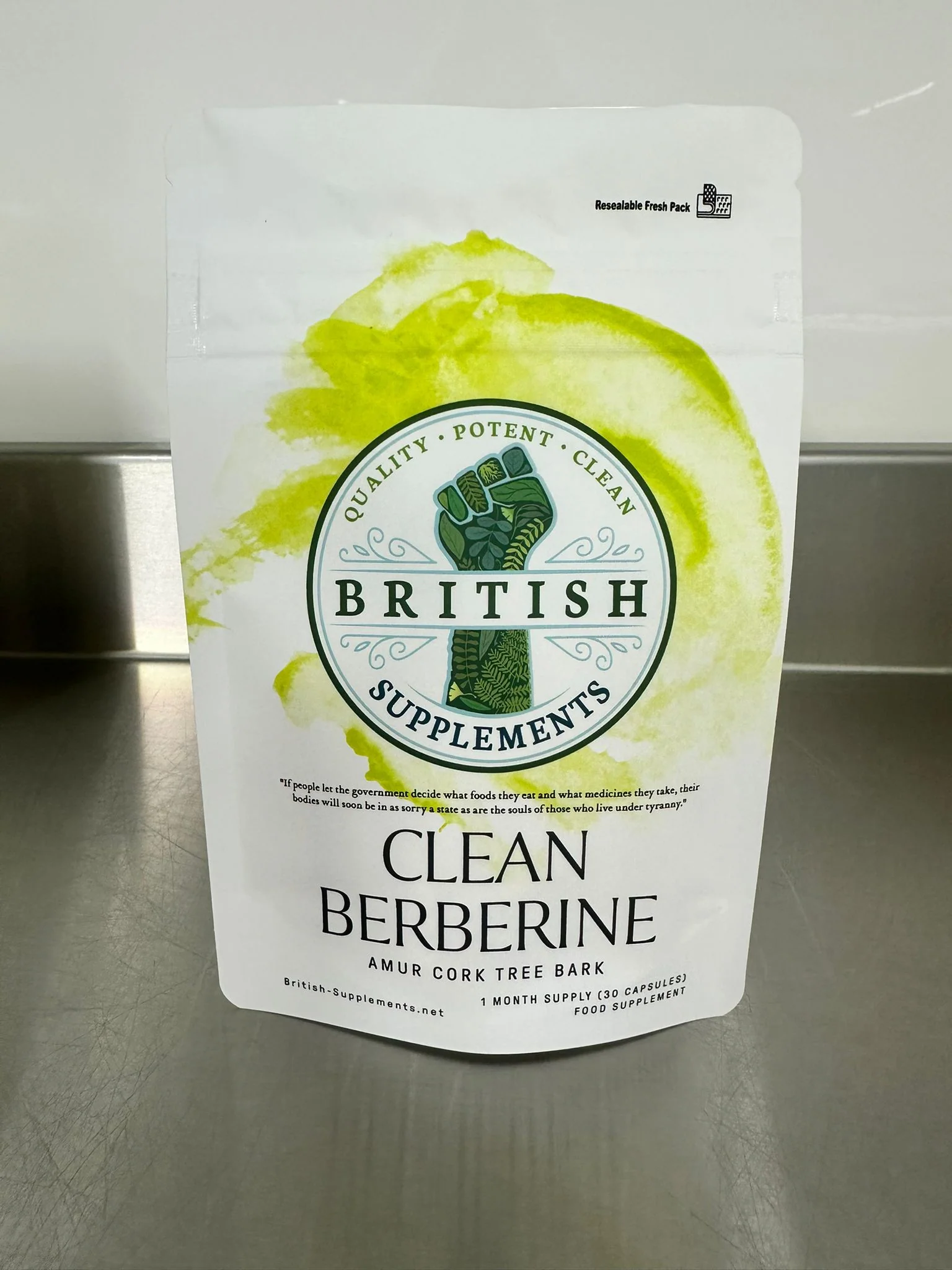 Clean Genuine Berberine 14,787mg + Uptake Blend - Image 2