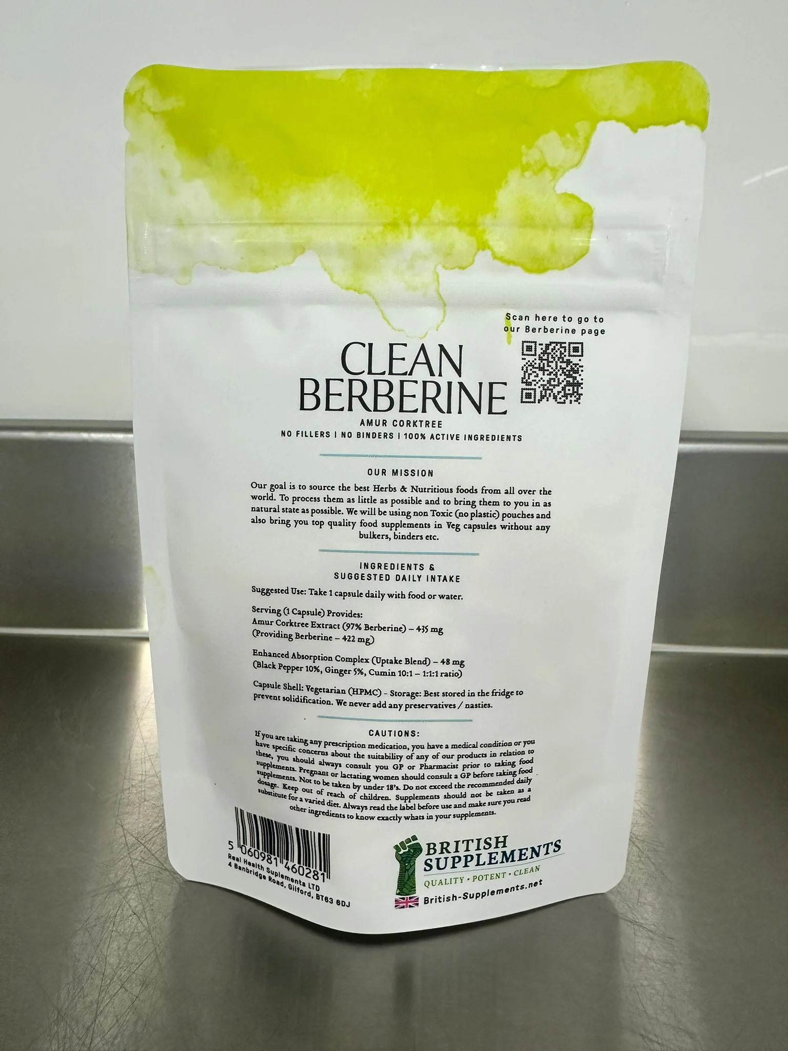 Clean Genuine Berberine 14,787mg + Uptake Blend - Image 5