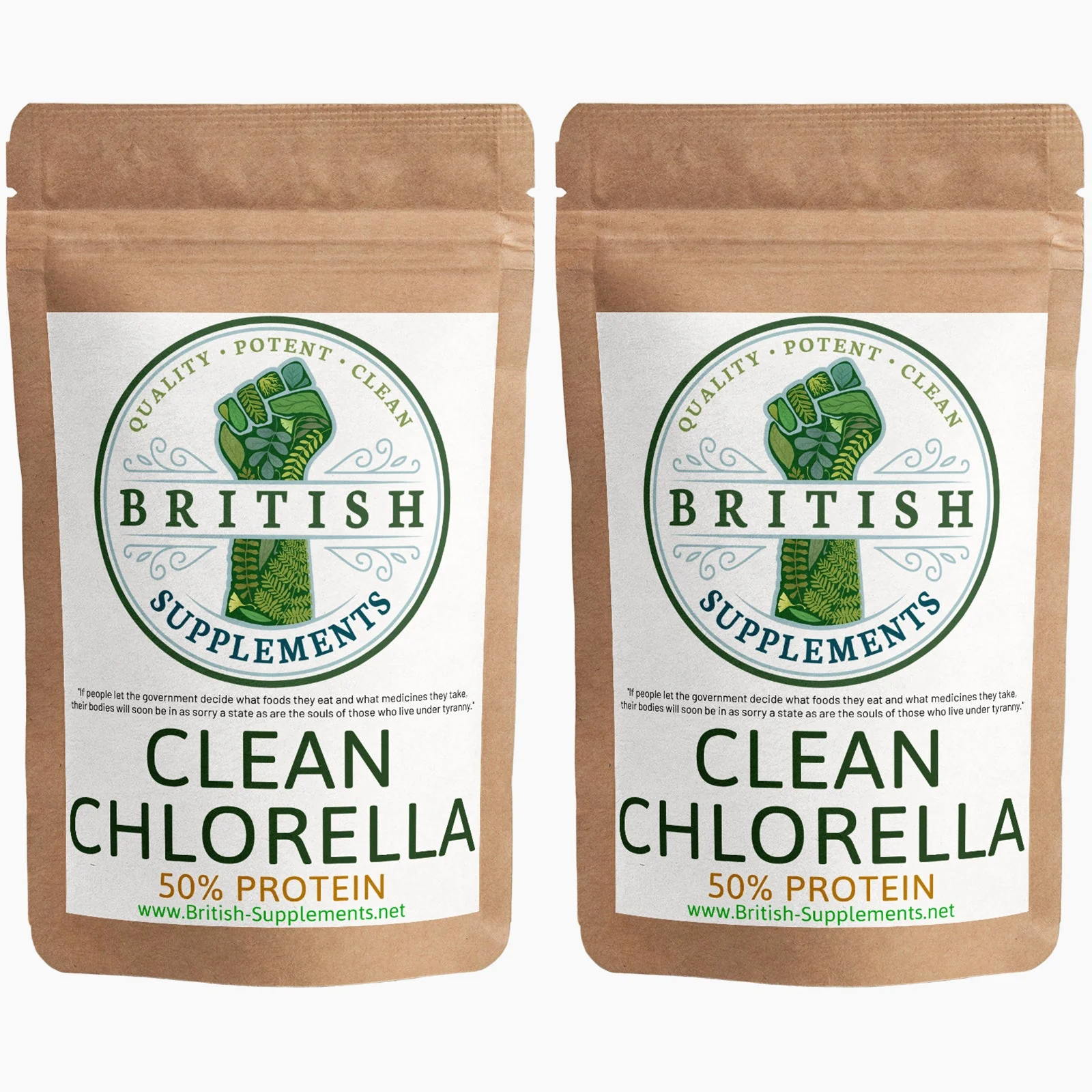 Clean Genuine Chlorella Caps 568mg (50% Protein) - Image 6