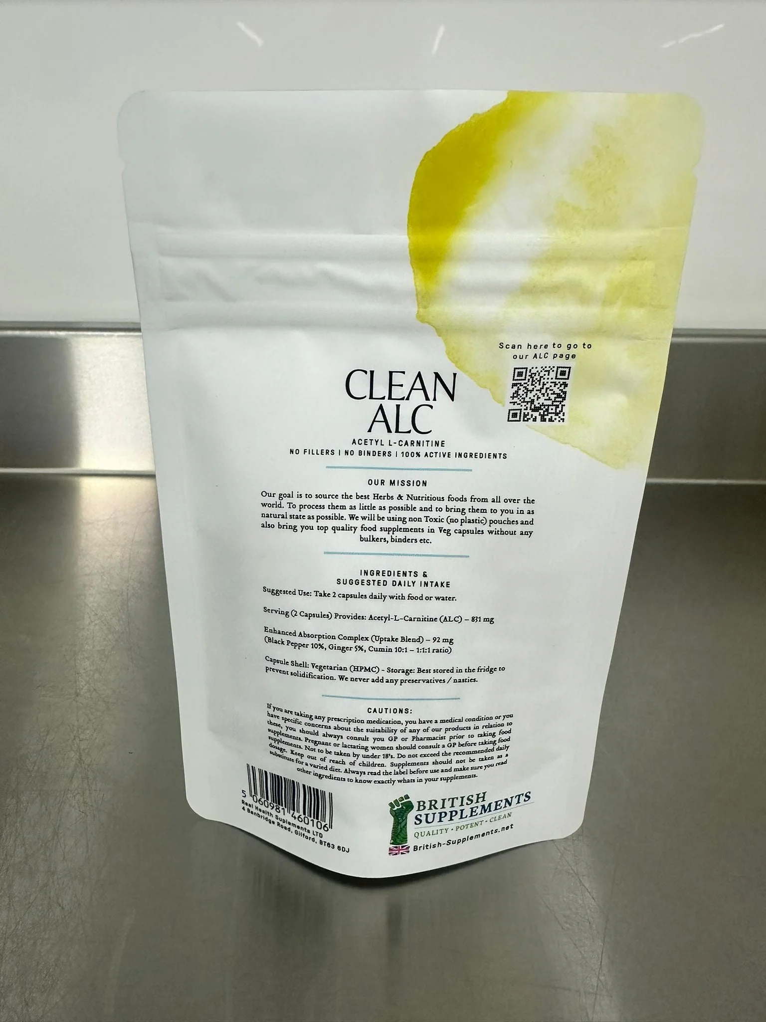 Clean Genuine Acetyl L-Carnitine (ALC) + Uptake Blend - Image 5