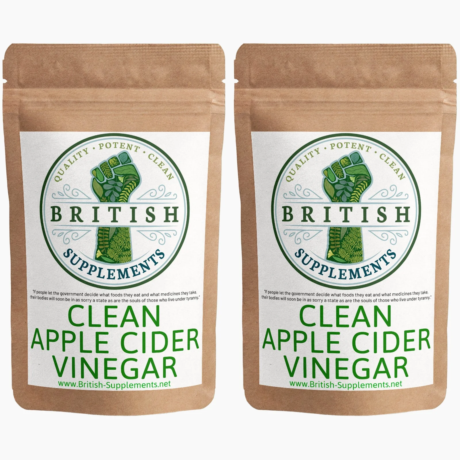 Clean Apple Cider Vinegar (58mg acetic acid) - Image 6