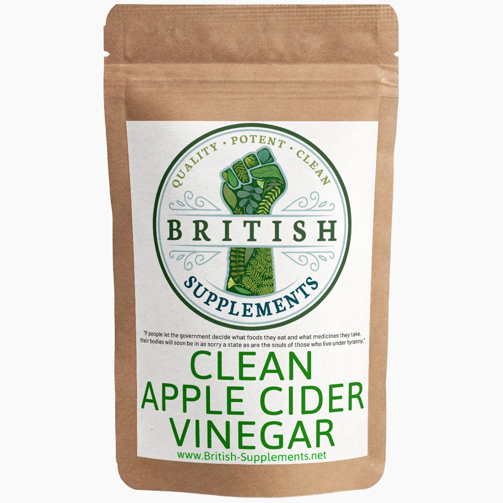 Clean Apple Cider Vinegar (58mg acetic acid) - Image 7