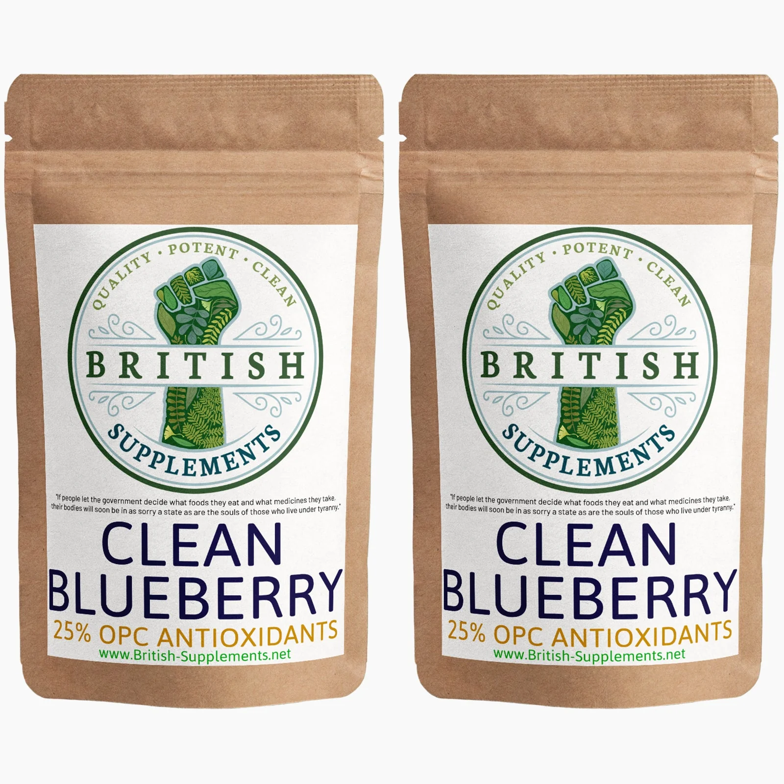 Clean Genuine BlueBerry Extract 6,440mg (25% OPC Antioxidants 40.25mg) - Image 6