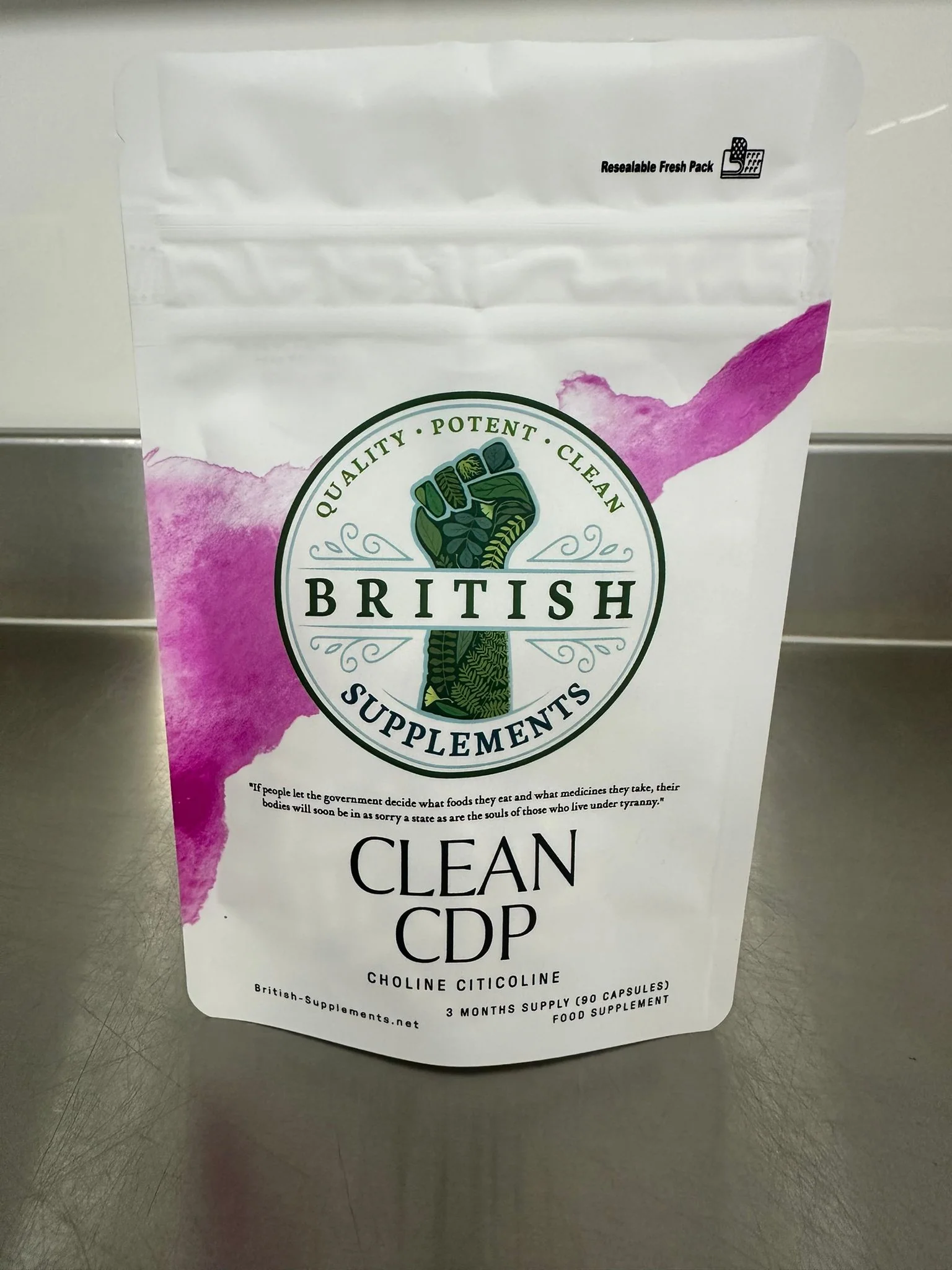 Clean Genuine CDP Choline Citicoline + Uptake Blend - Image 4