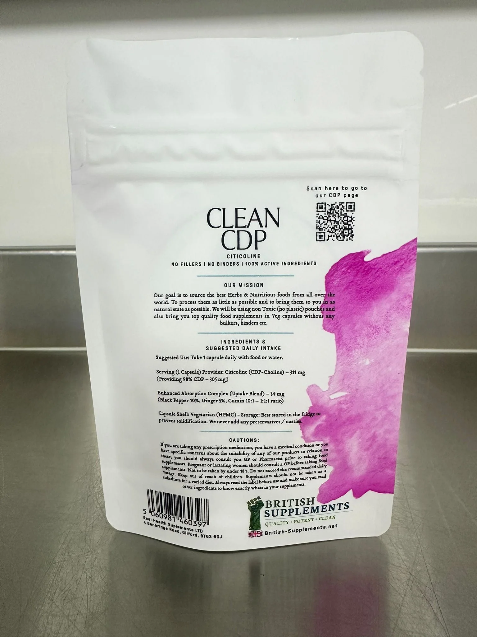 Clean Genuine CDP Choline Citicoline + Uptake Blend - Image 5