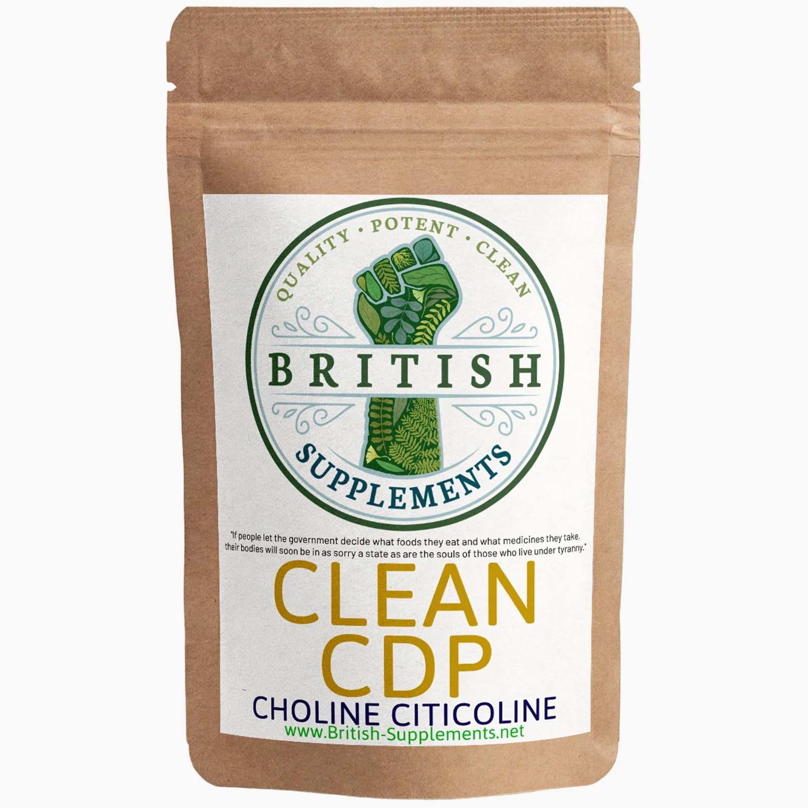 Clean Genuine CDP Choline Citicoline + Uptake Blend - Image 7