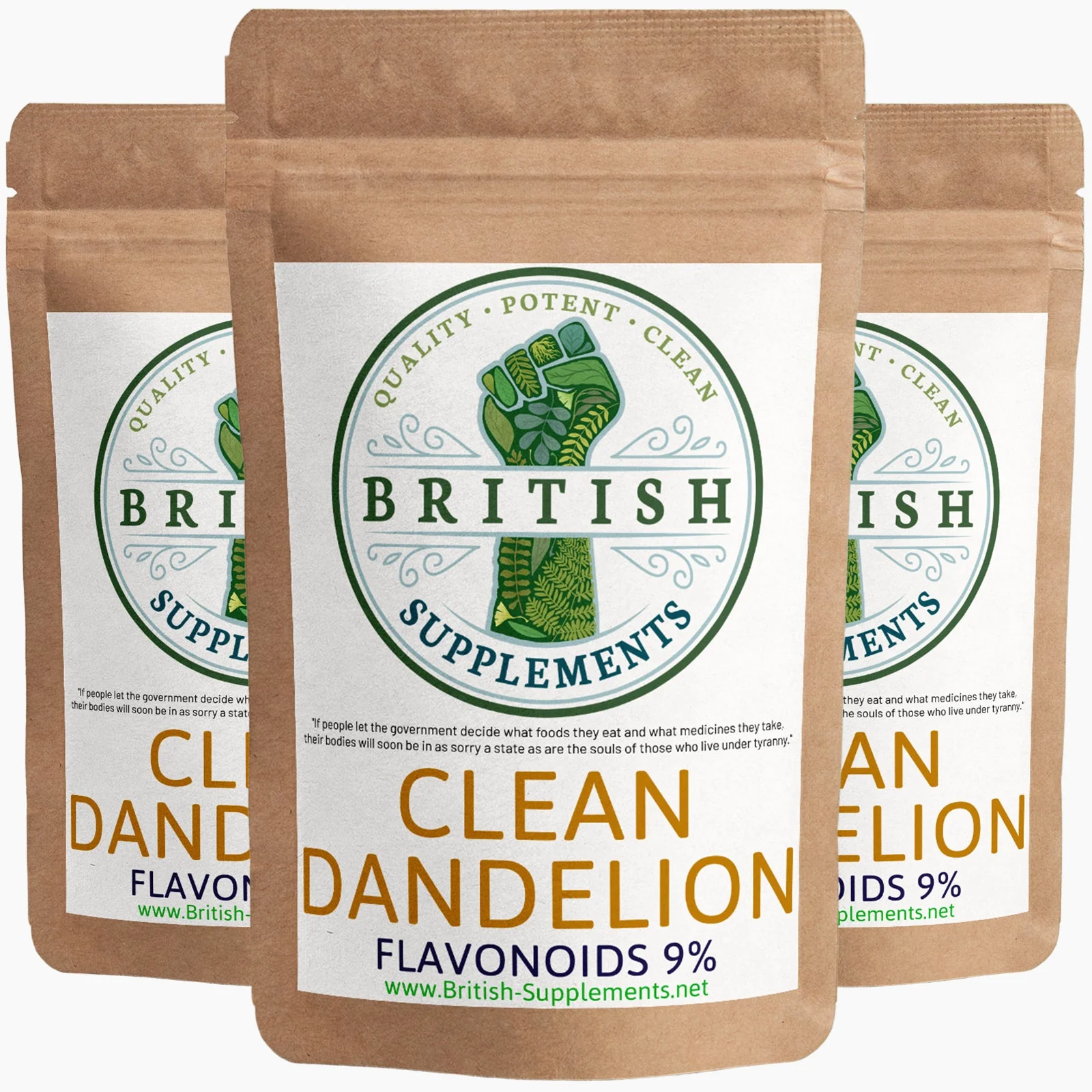 Clean Dandelion (9% Flavonoids)
