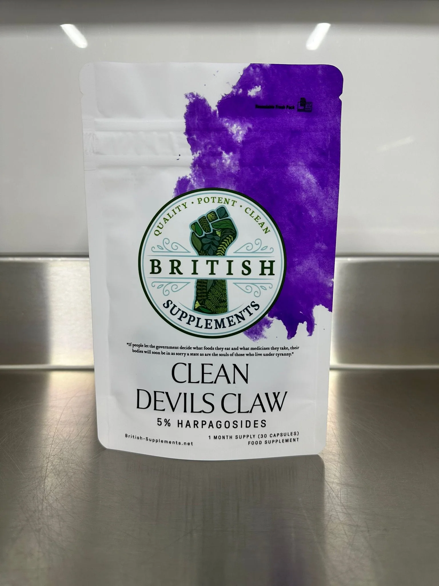 Clean Devils Claw (29mg Harpagosides) - Image 2