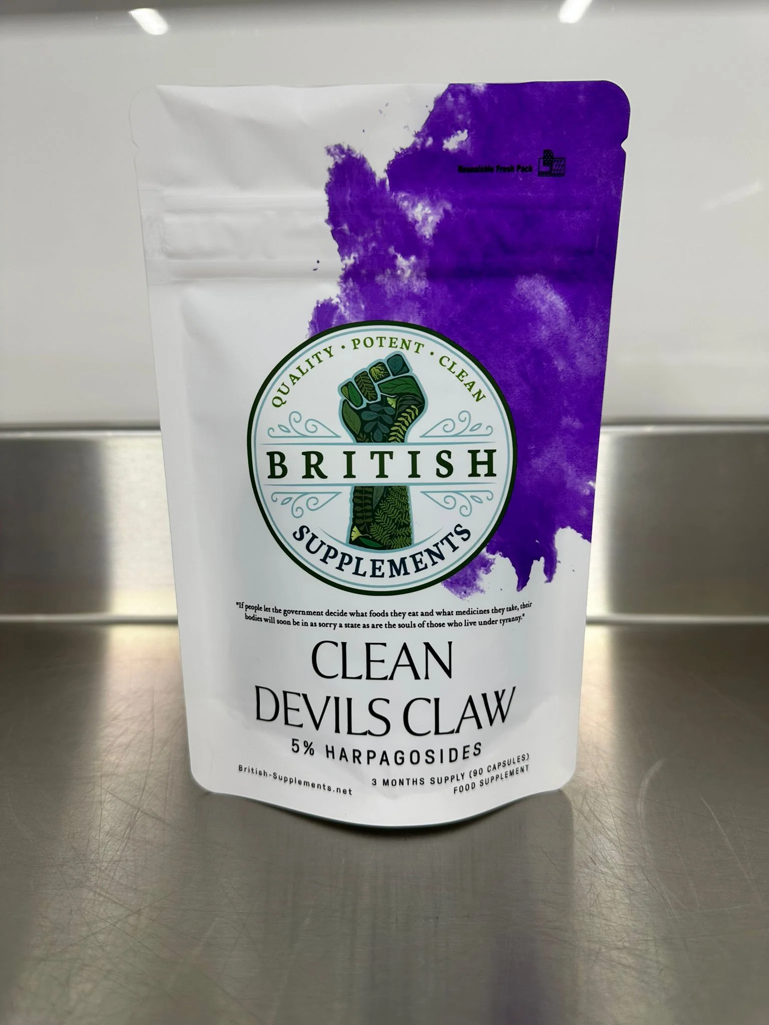 Clean Devils Claw (29mg Harpagosides) - Image 4