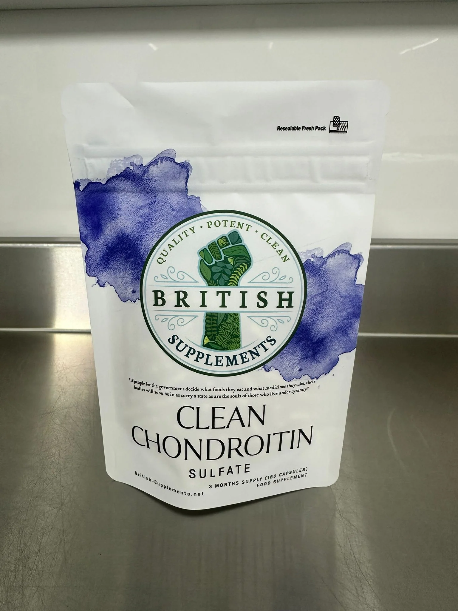 Clean Genuine Strong Chondroitin Sulphate 1,038mg - Image 4