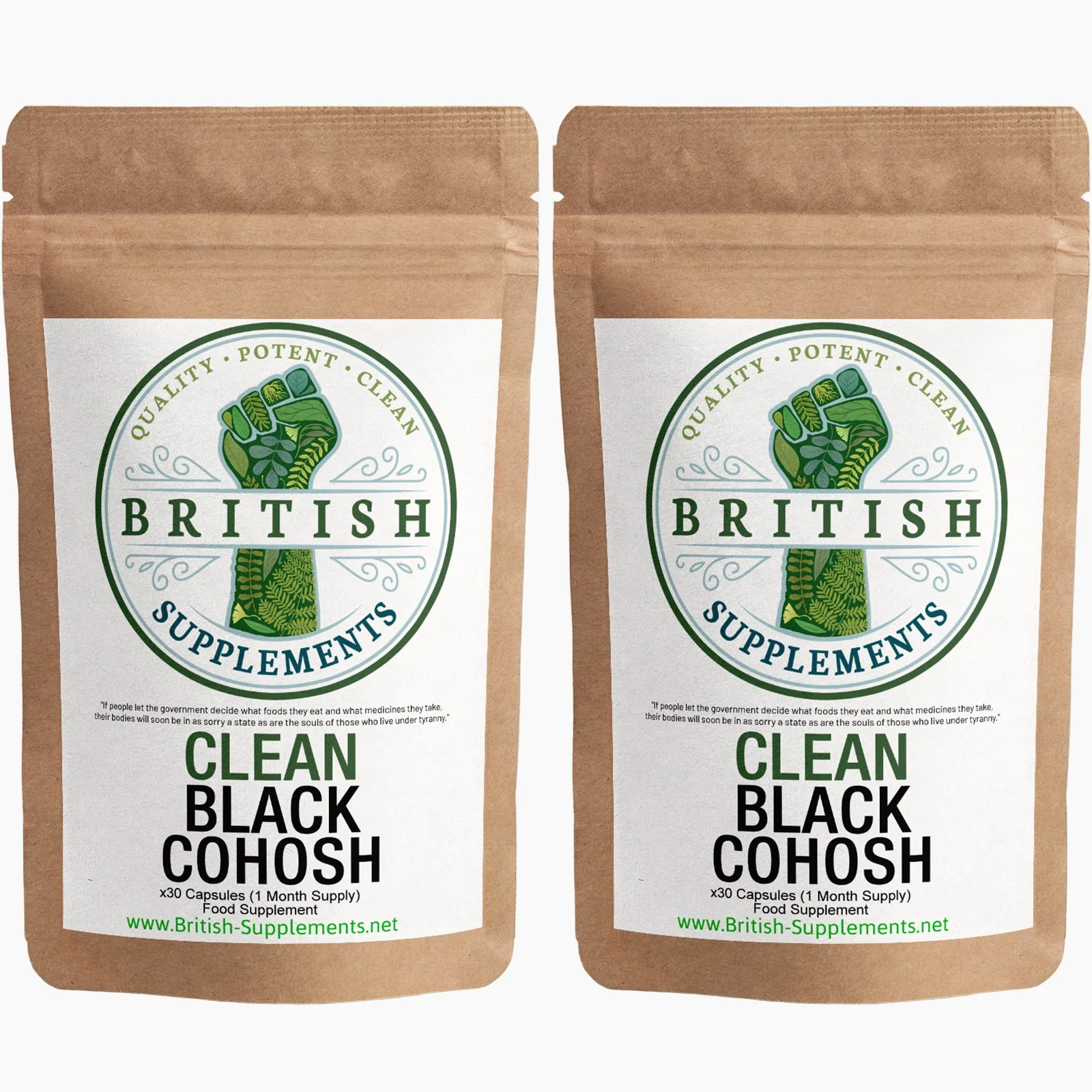 Clean Genuine Black Cohosh Supplement - Image 2