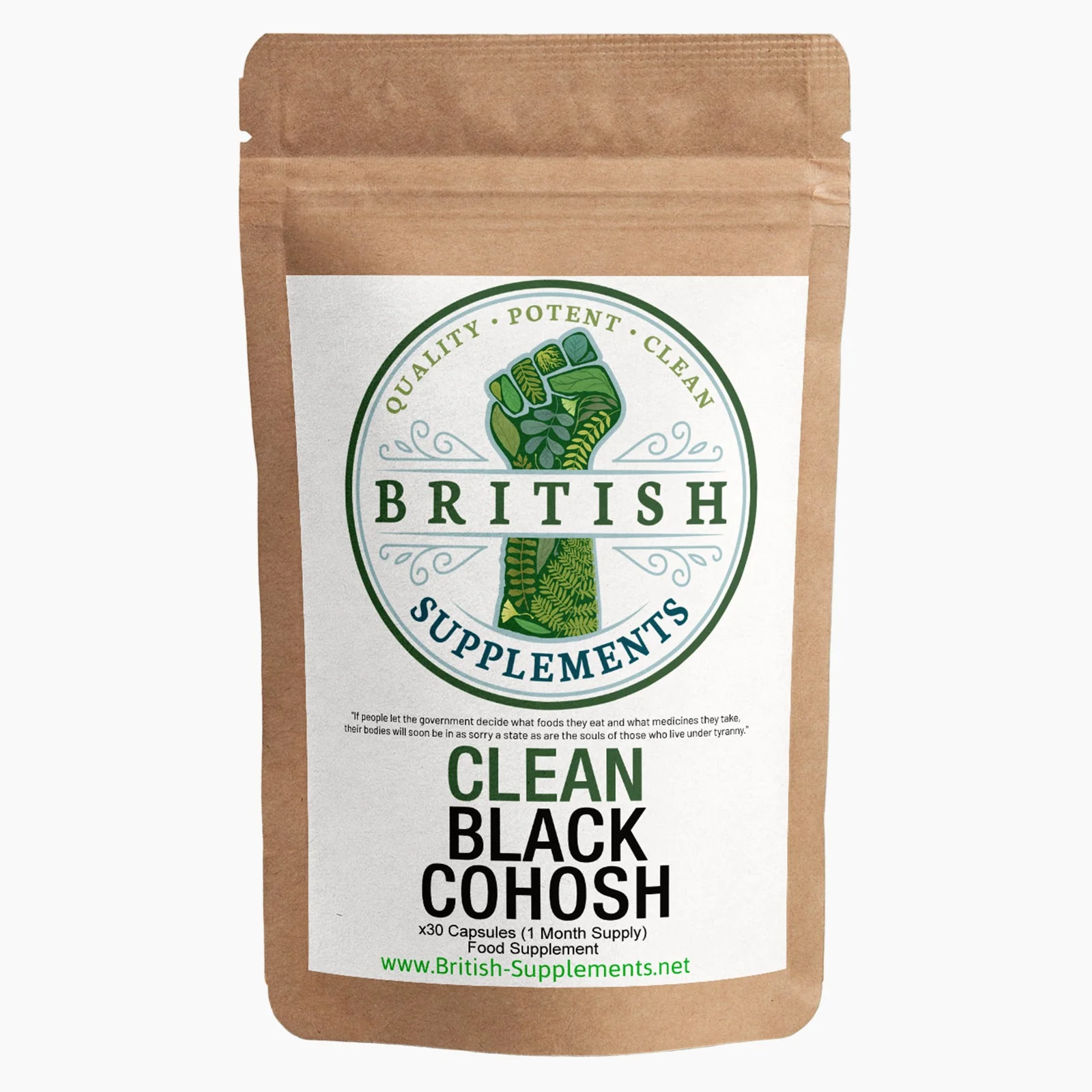 Clean Genuine Black Cohosh Supplement - Image 3