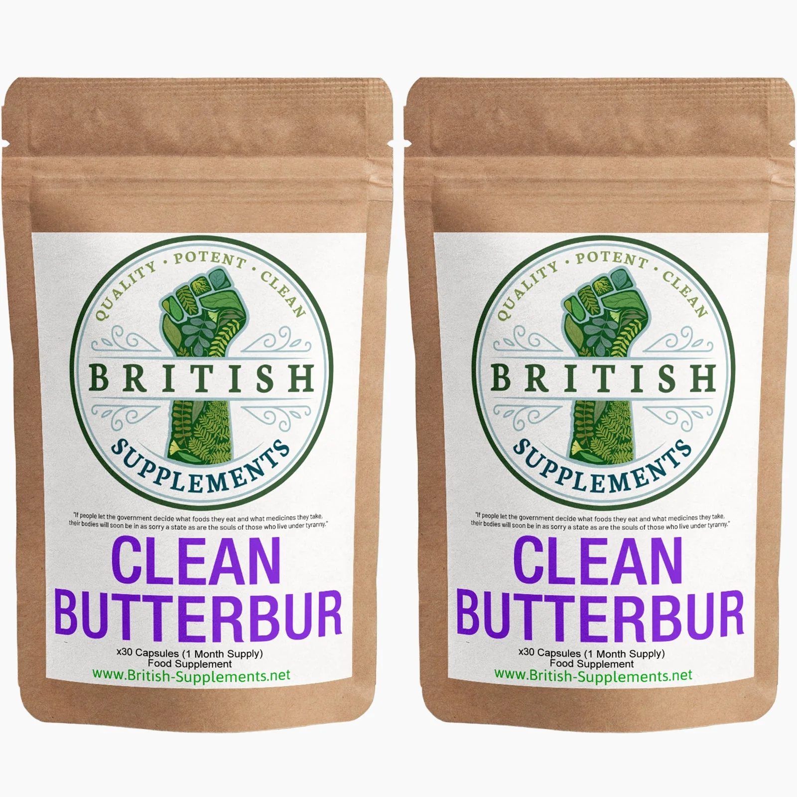Clean Genuine Butterbur Supplement - Image 2