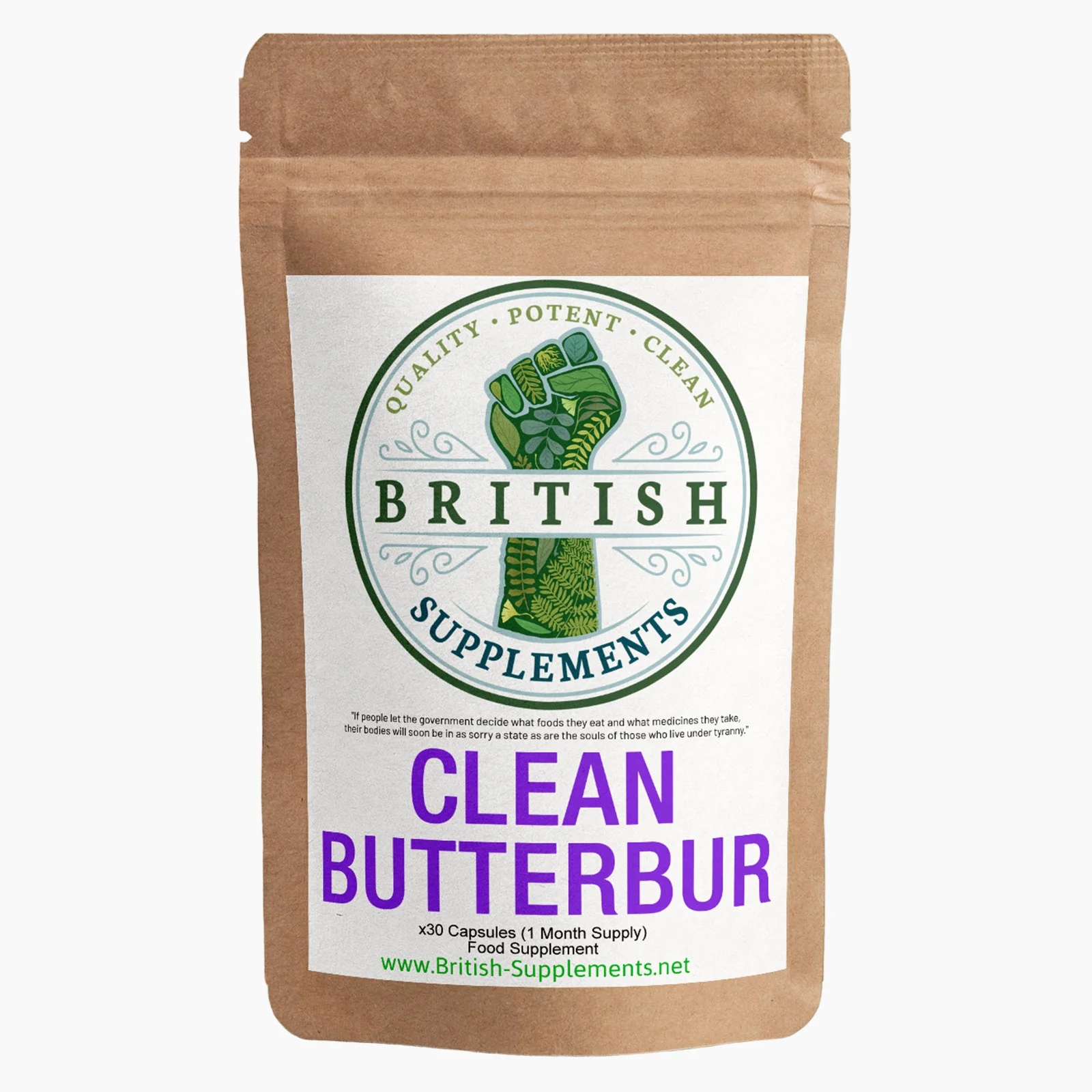 Clean Genuine Butterbur Supplement - Image 3