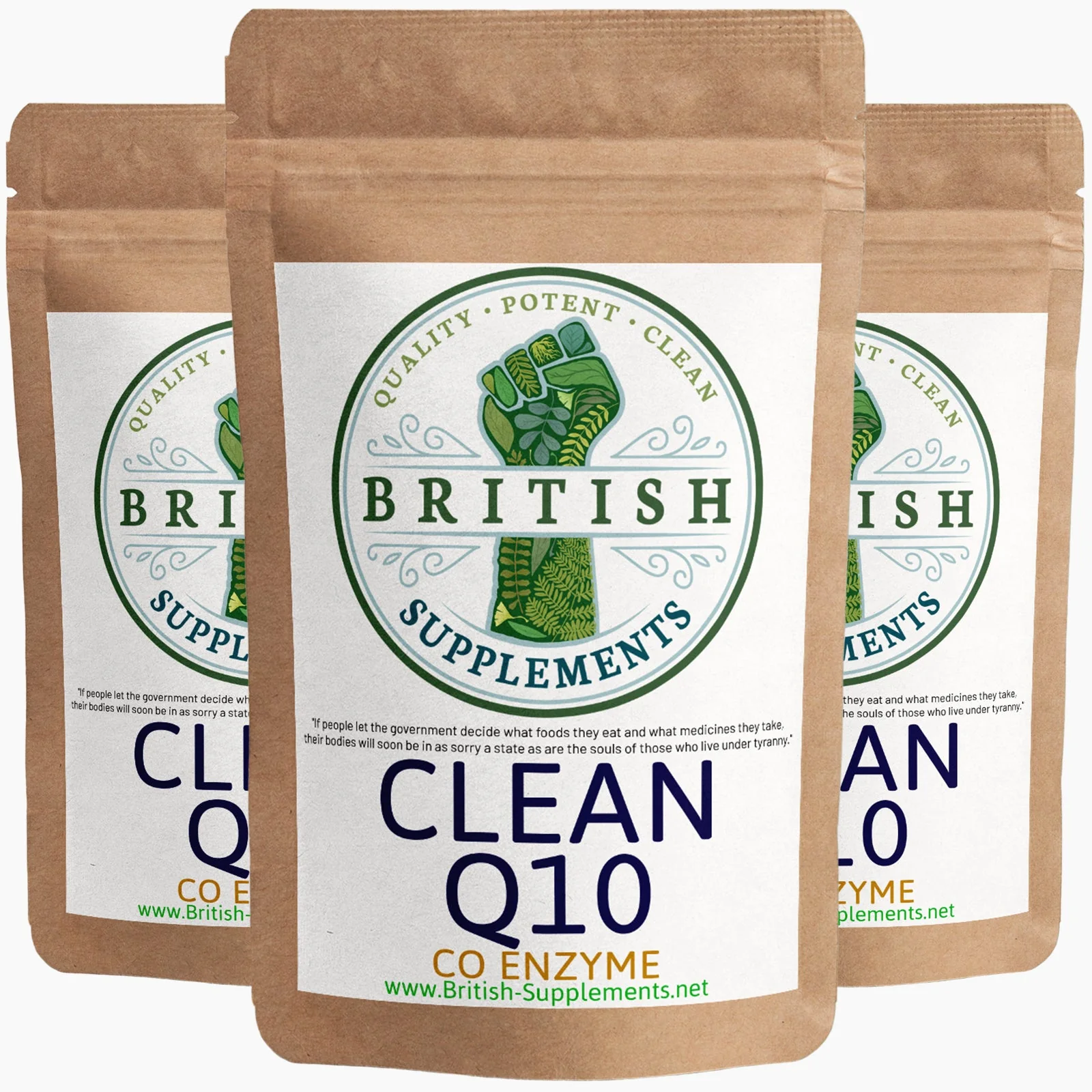 Clean Genuine Co Enzyme Q10
