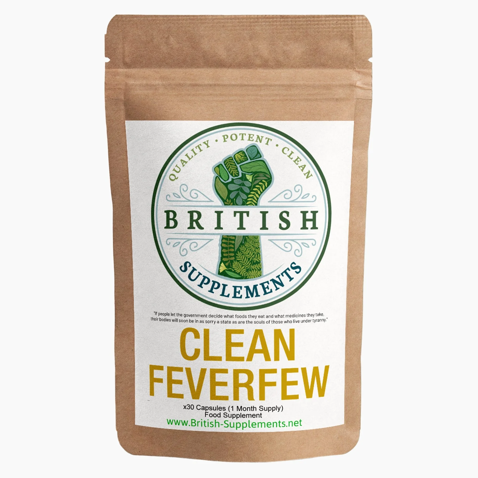 Clean Genuine feverfew Supplement - Image 3