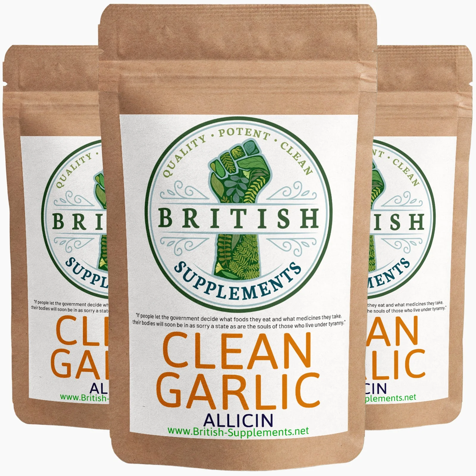 Clean Genuine Garlic Extract + Uptake Blend