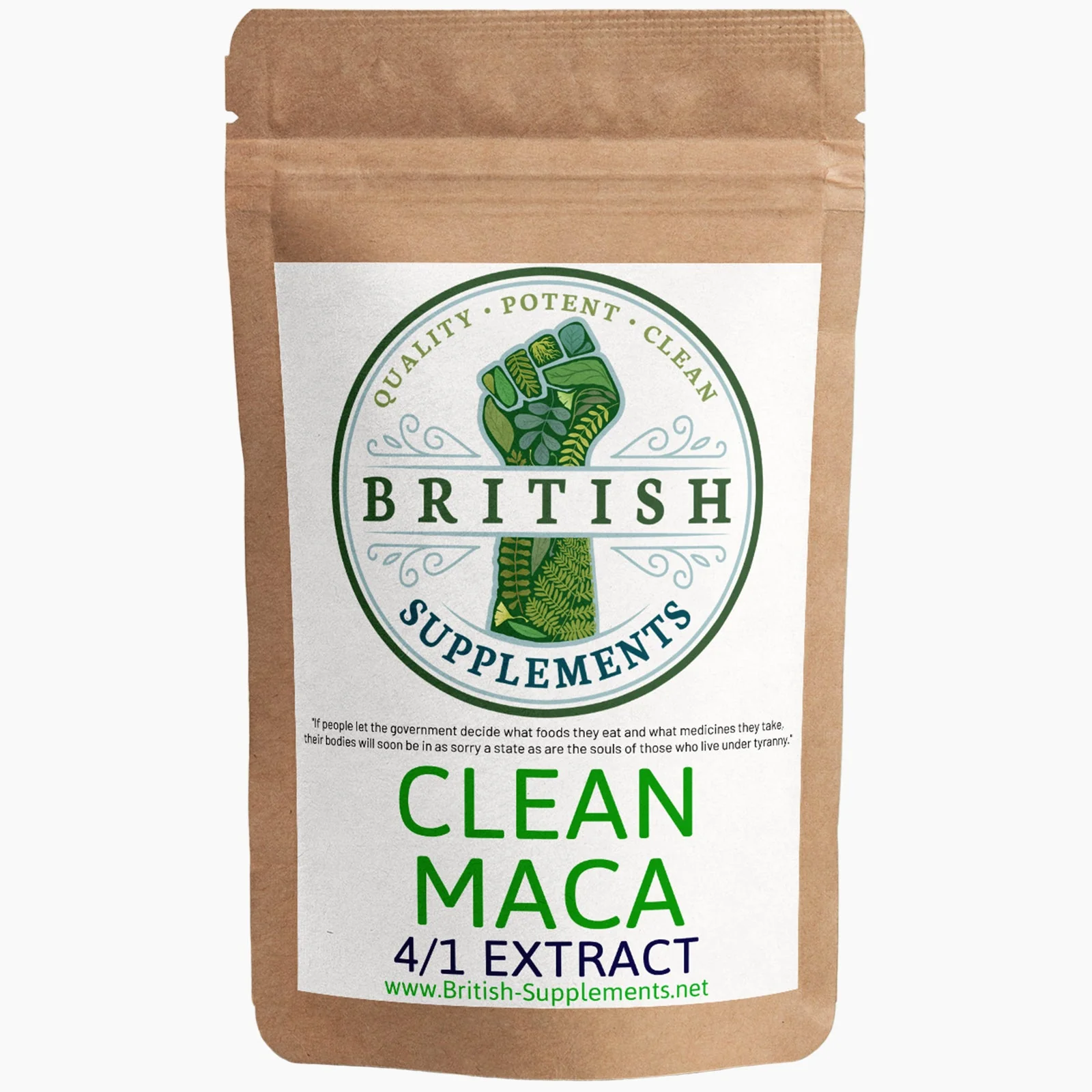 Clean Genuine Maca Extract 1,444mg + Uptake Blend - Image 7