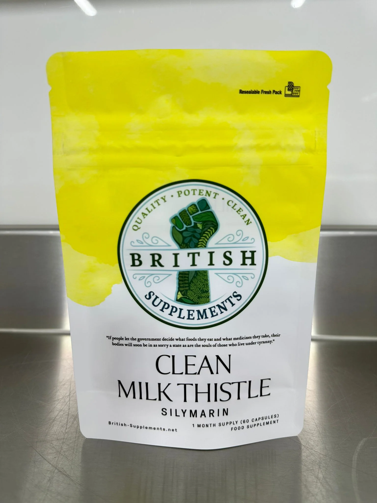 Clean Genuine Milk Thistle Extract + Uptake Blend - Image 2
