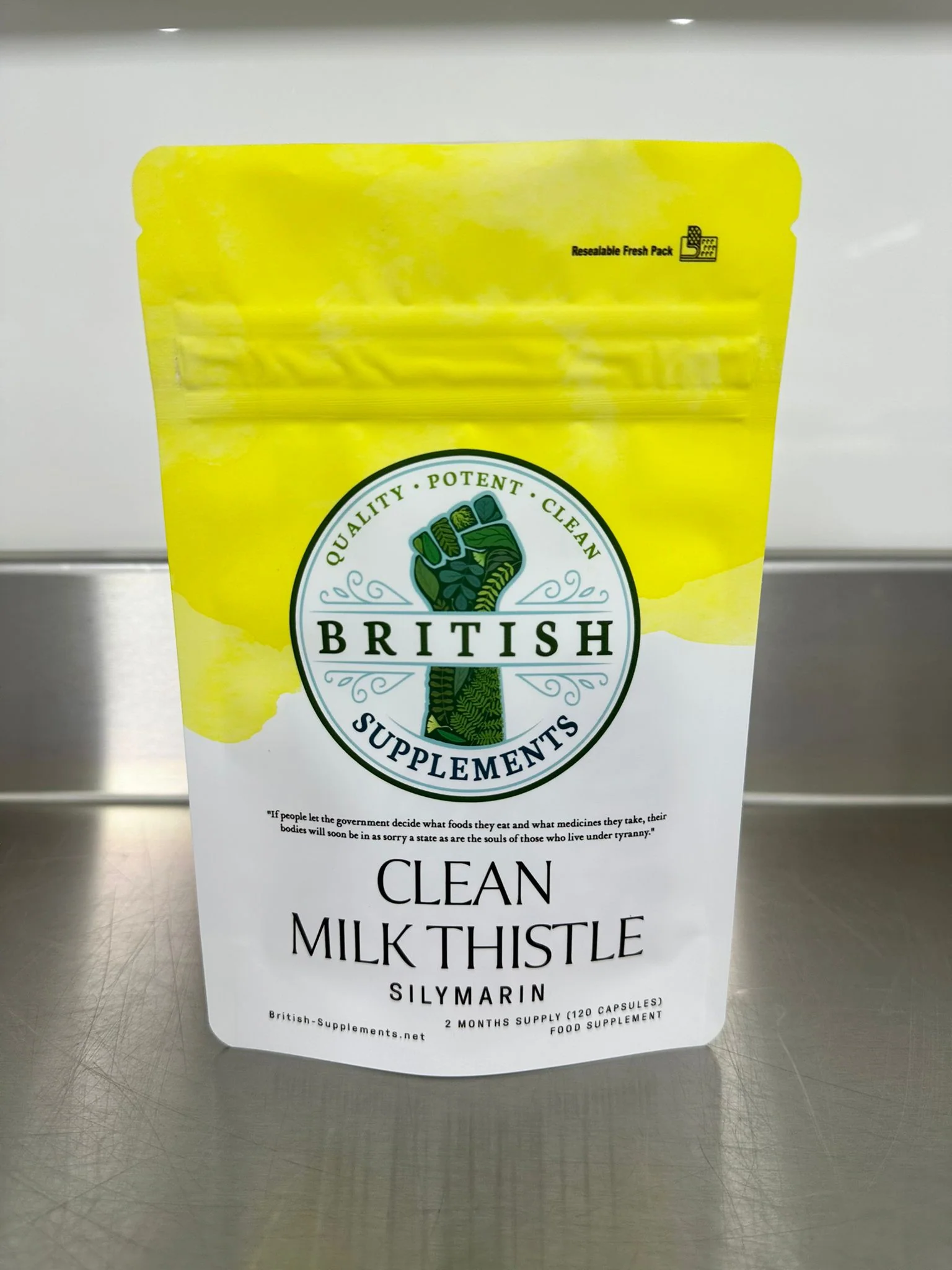 Clean Genuine Milk Thistle Extract + Uptake Blend - Image 3