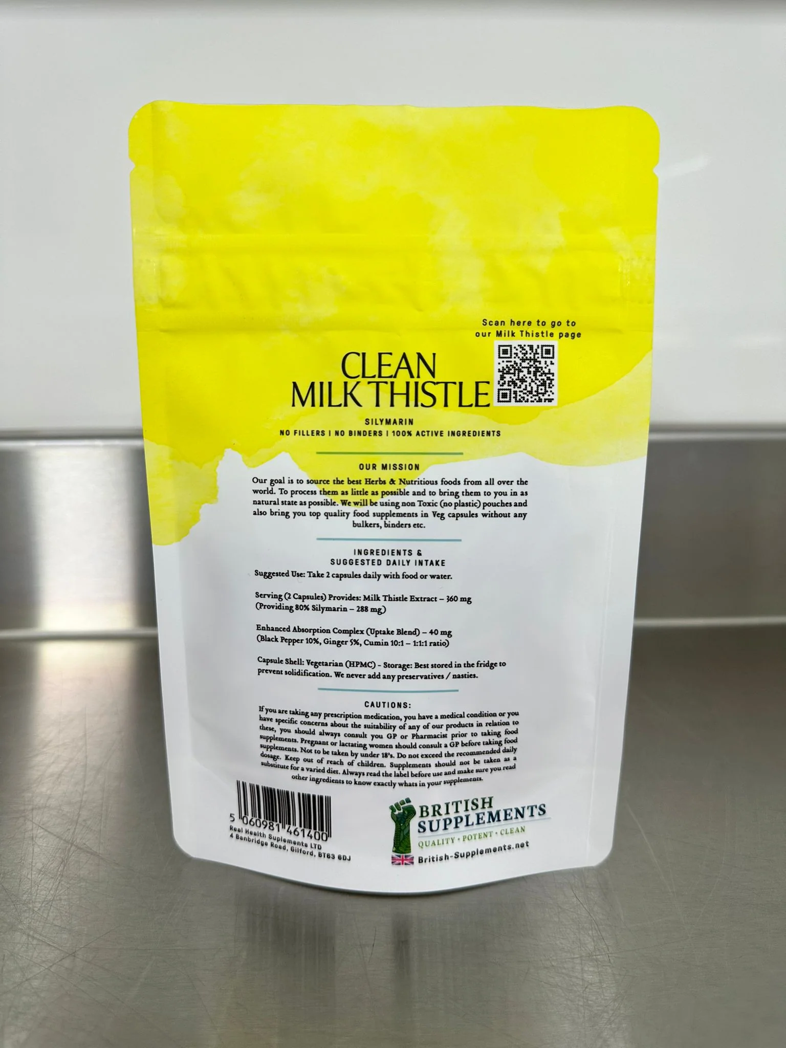 Clean Genuine Milk Thistle Extract + Uptake Blend - Image 5