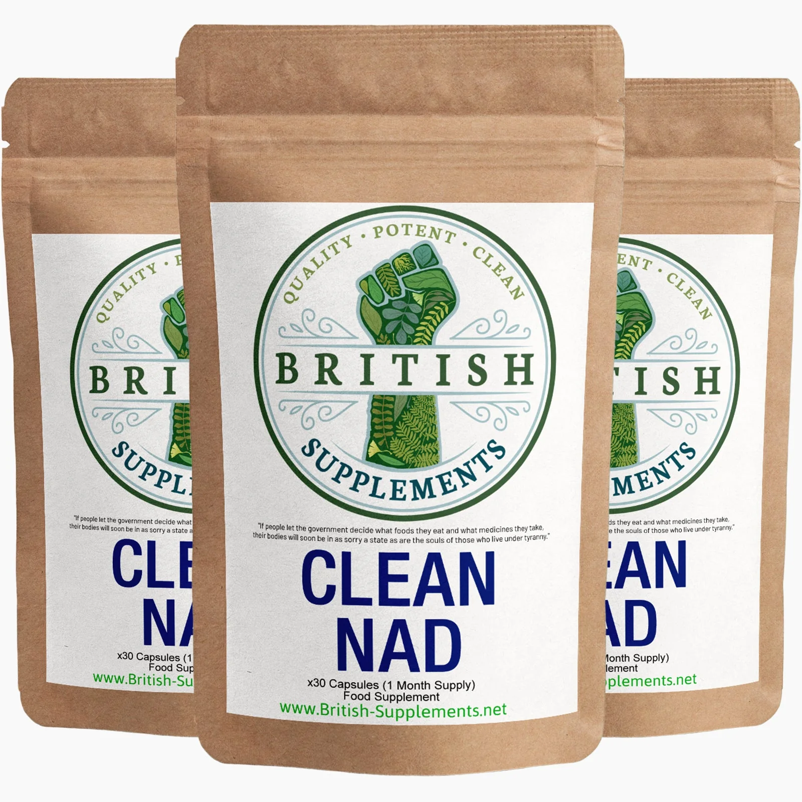 Clean Genuine NAD Supplement