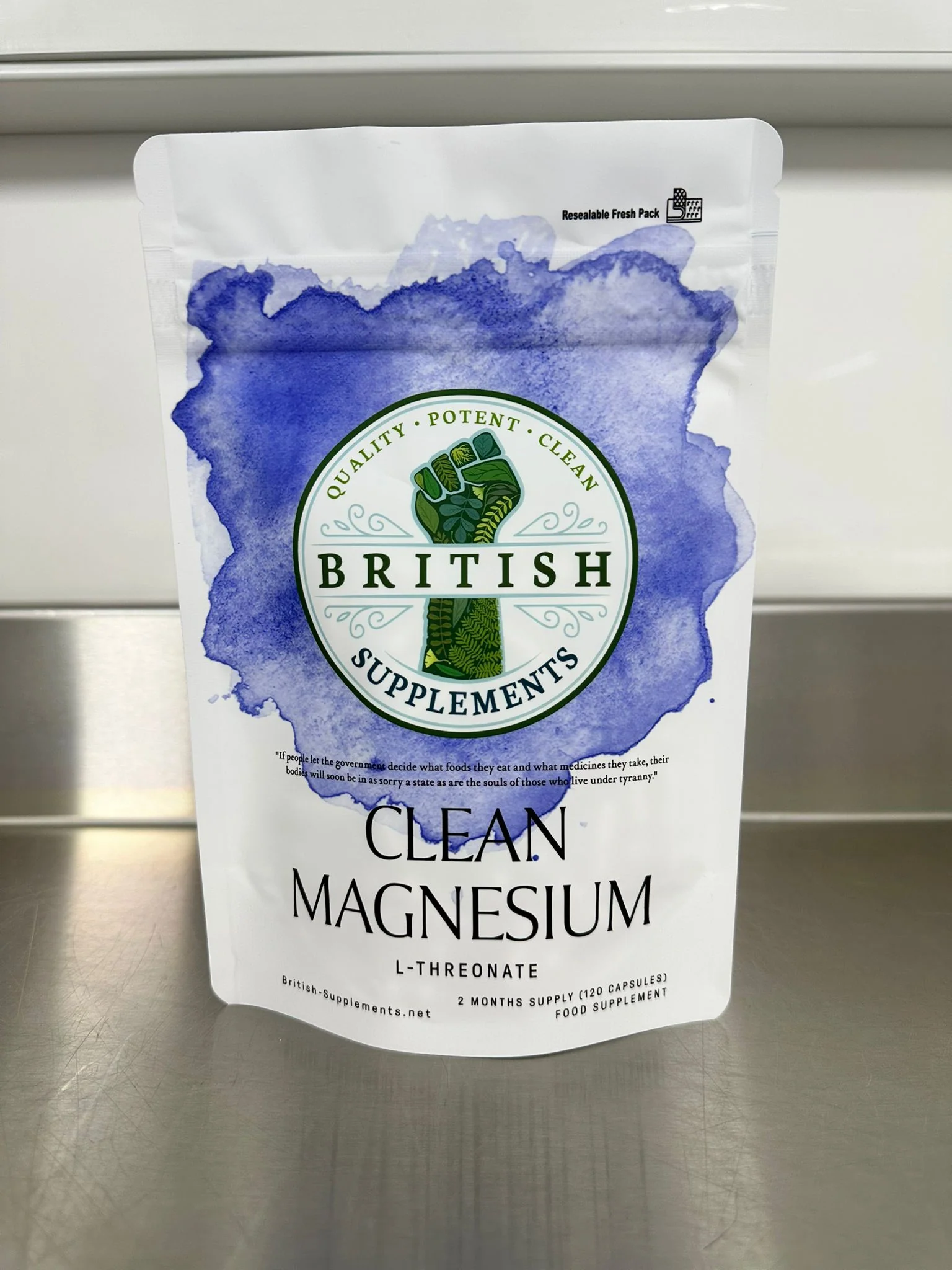 Clean Genuine Magnesium L-Threonate + Uptake Blend - Image 3