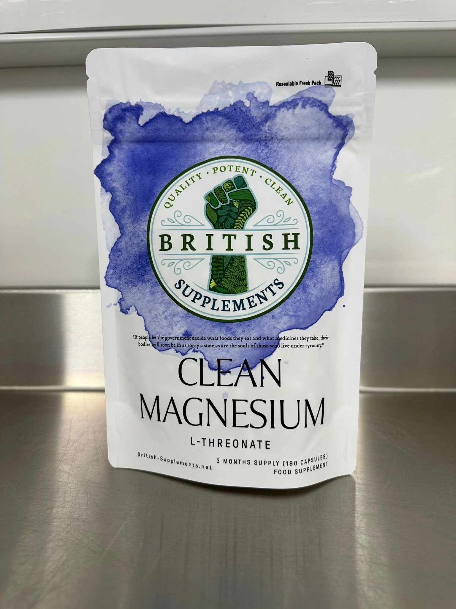 Clean Genuine Magnesium L-Threonate + Uptake Blend - Image 4