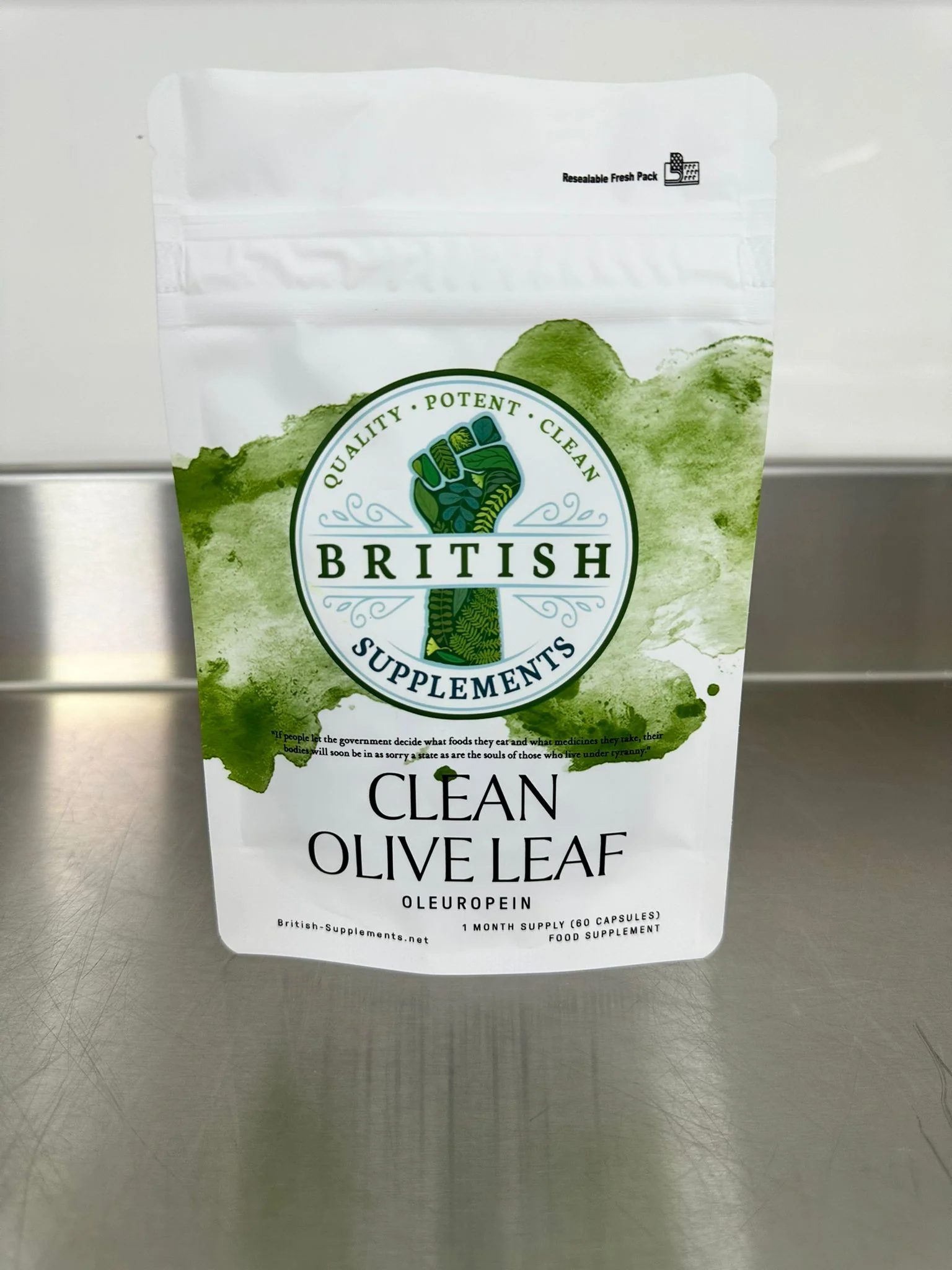 Clean Genuine Olive Leaf Extract + Uptake Blend - Image 2