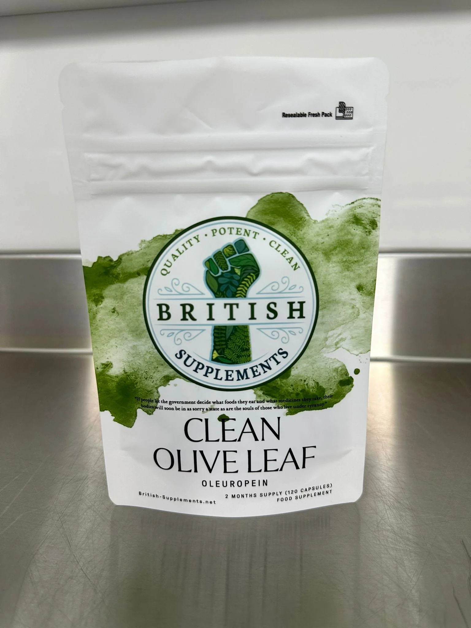 Clean Genuine Olive Leaf Extract + Uptake Blend - Image 3