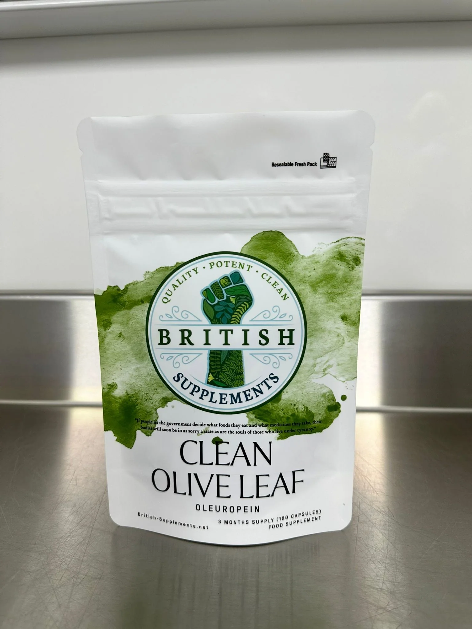 Clean Genuine Olive Leaf Extract + Uptake Blend - Image 4