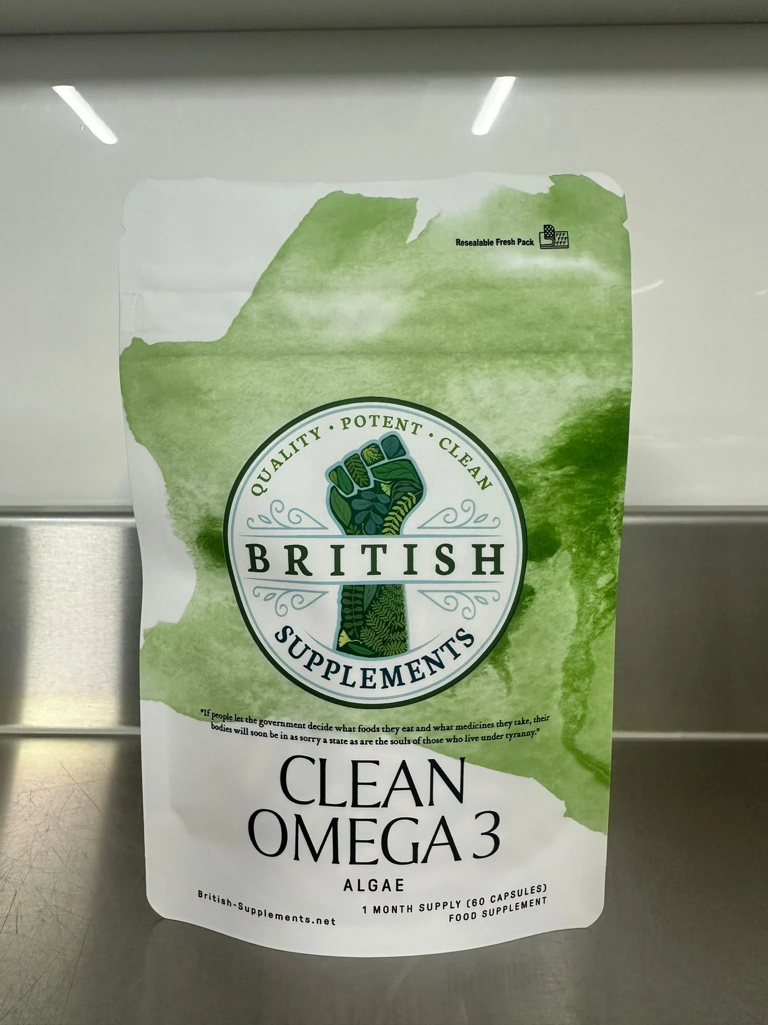 Clean Genuine Omega 3 Algae - Image 2