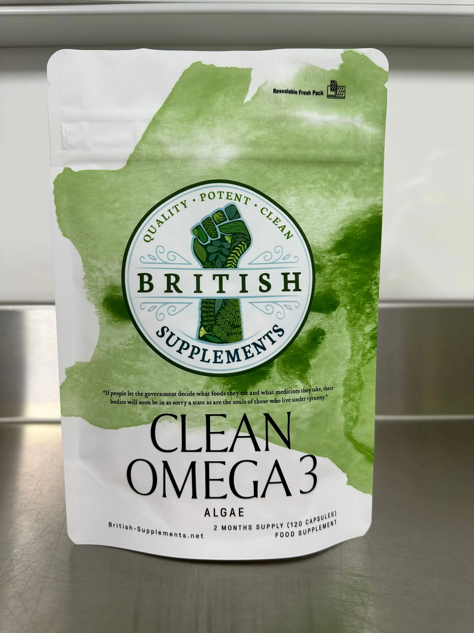 Clean Genuine Omega 3 Algae - Image 3