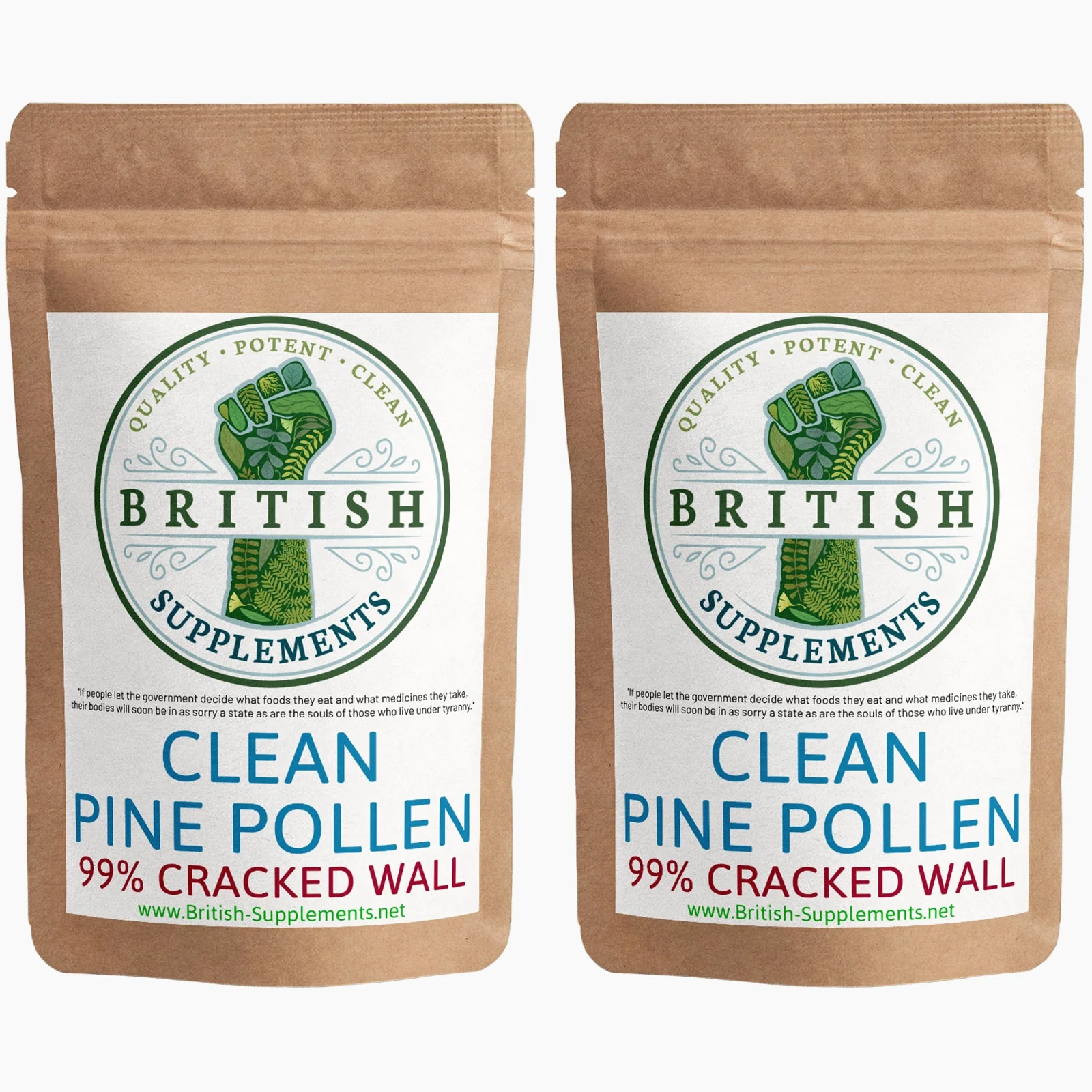 Clean Genuine Pine Pollen Capsules 422mg (99% Cracked Wall) - Image 6