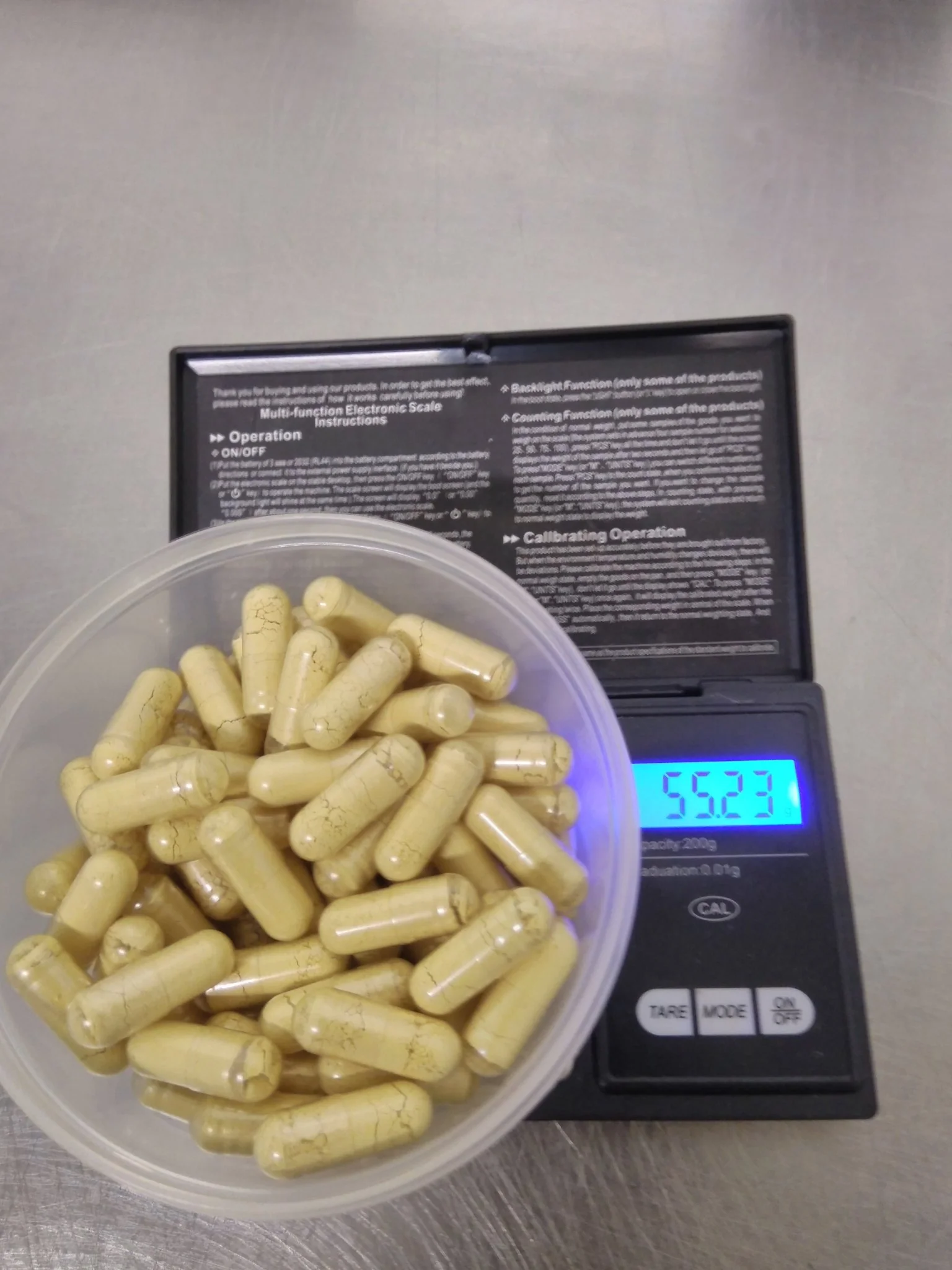 Clean Genuine Pine Pollen Capsules 422mg (99% Cracked Wall) - Image 8