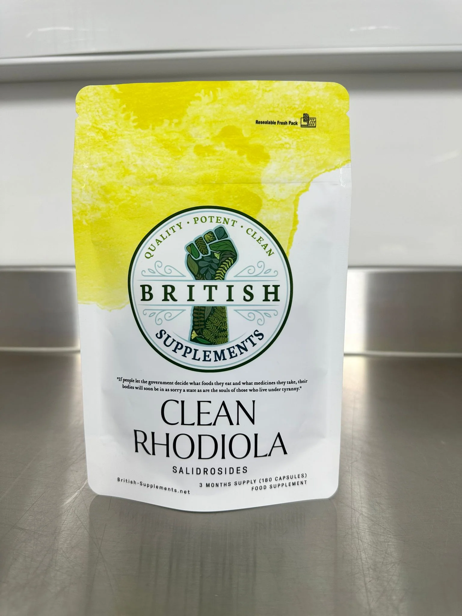 Clean Genuine Rhodiola Rosea Extract 238mg (1,428mg) (4% Salidrosides 9.52mg) - Image 4