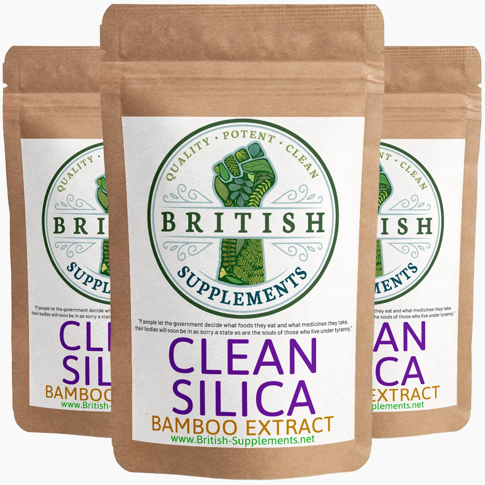 Clean Silica 648mg + 96mg Uptake Blend