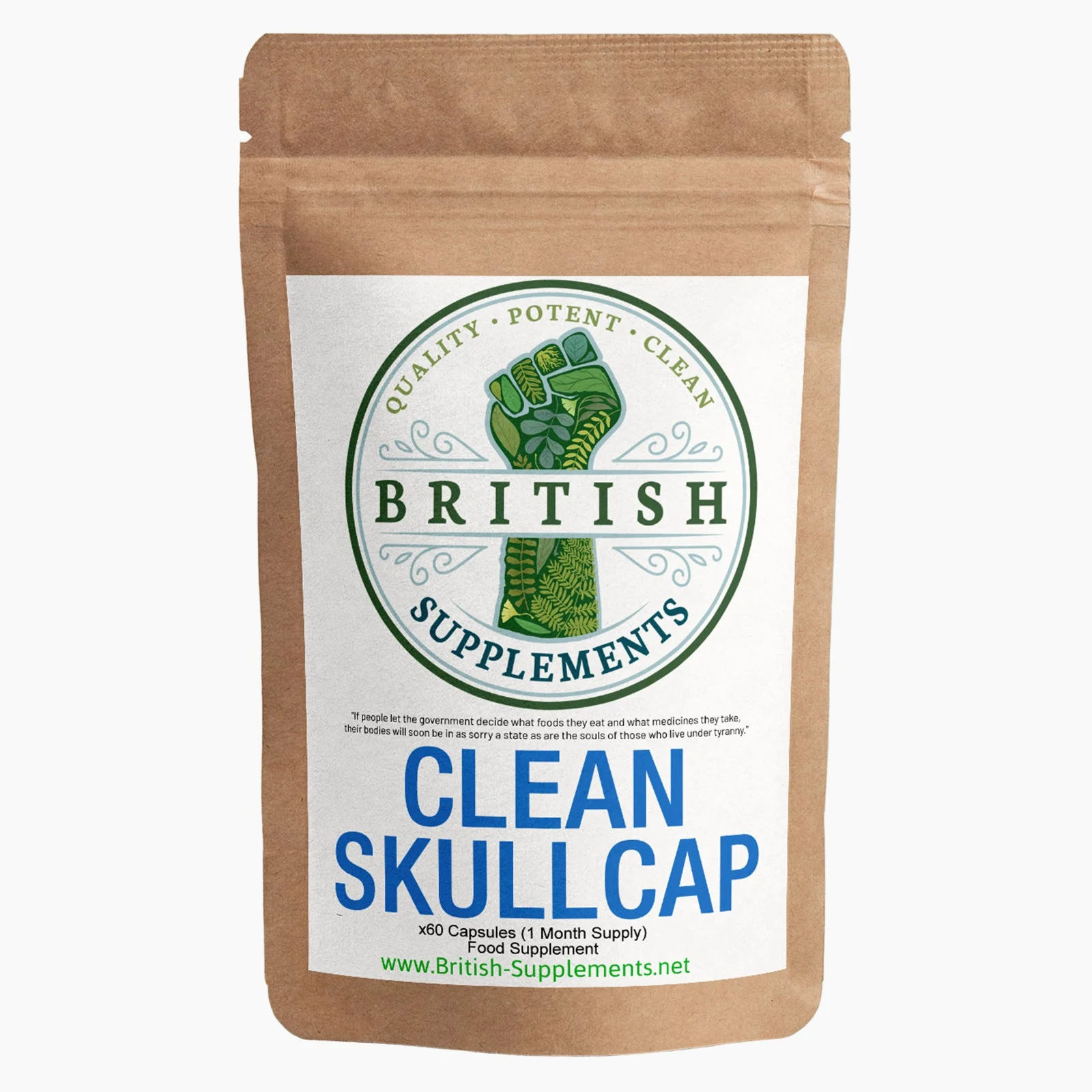 Clean Genuine Skullcap Supplement - Image 3