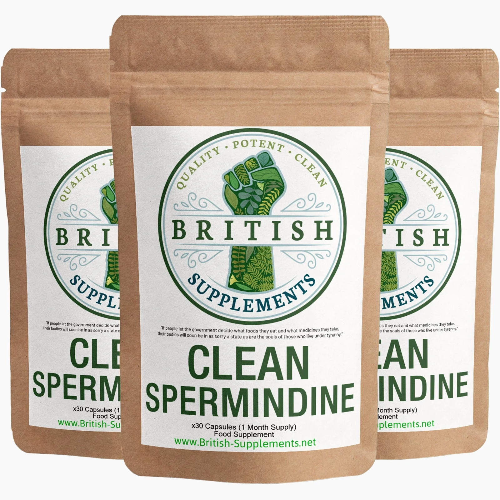 Clean Genuine Spermidine Supplement