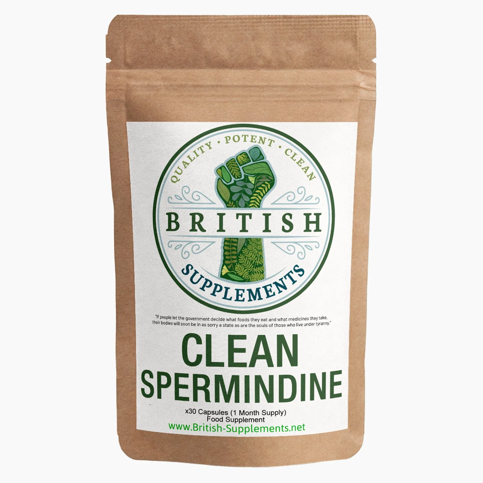 Clean Genuine Spermidine Supplement - Image 3