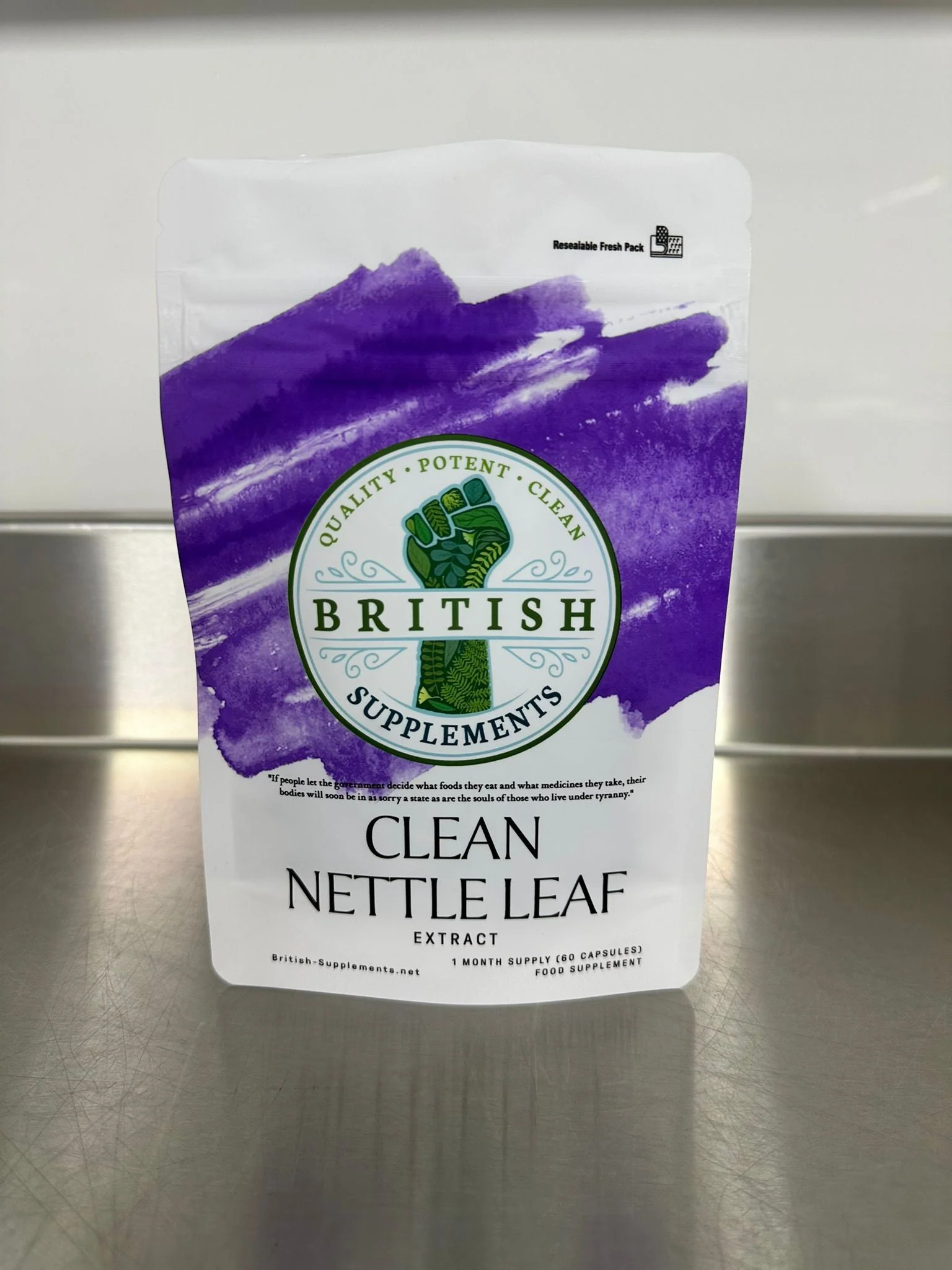 Clean Genuine Stinging Nettle Leaf Extract + Uptake Blend - Image 2