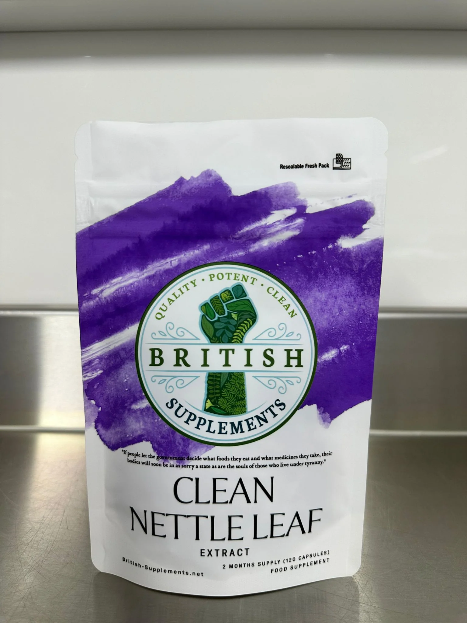 Clean Genuine Stinging Nettle Leaf Extract + Uptake Blend - Image 3
