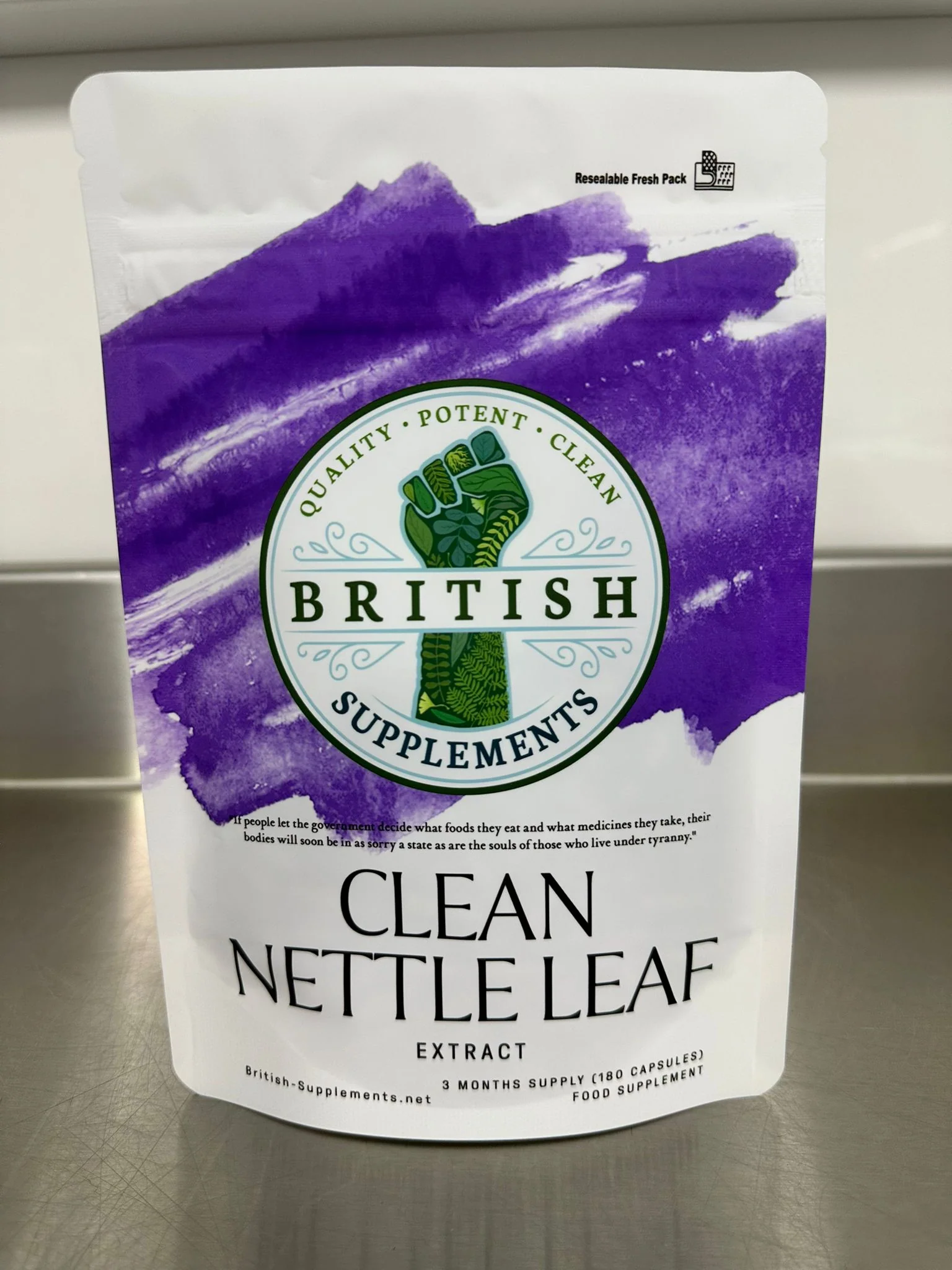 Clean Genuine Stinging Nettle Leaf Extract + Uptake Blend - Image 4