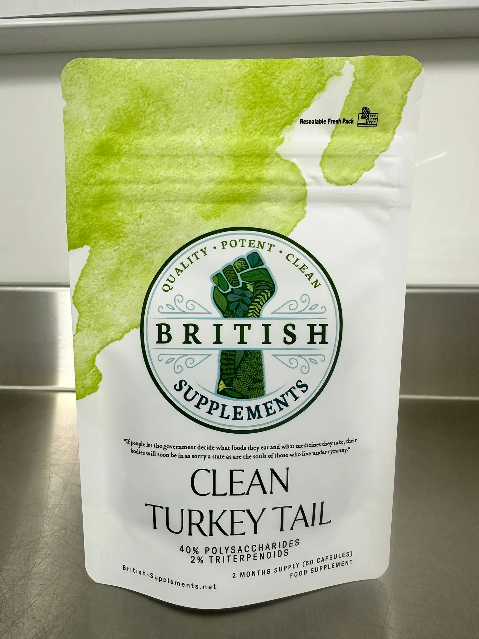 Clean Genuine Turkey Tail Supplement - Image 3