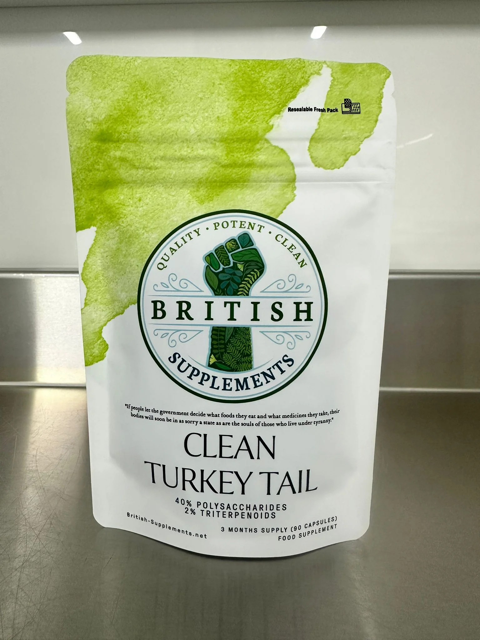 Clean Genuine Turkey Tail Supplement - Image 4