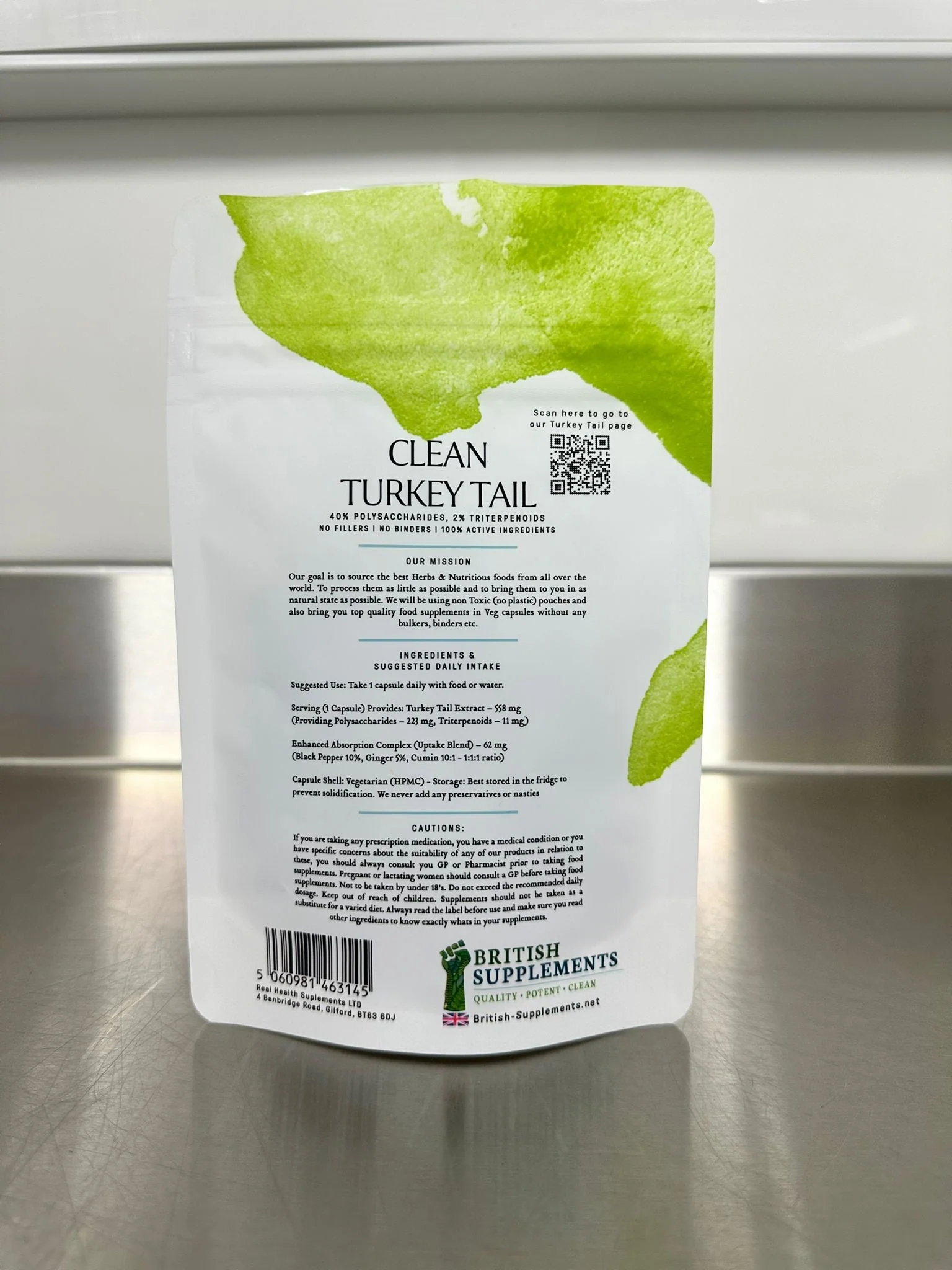 Clean Genuine Turkey Tail Supplement - Image 5