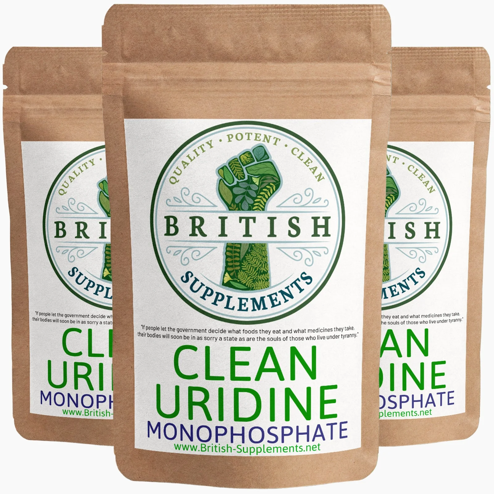 Clean Genuine Uridine Monophosphate 352.8mg