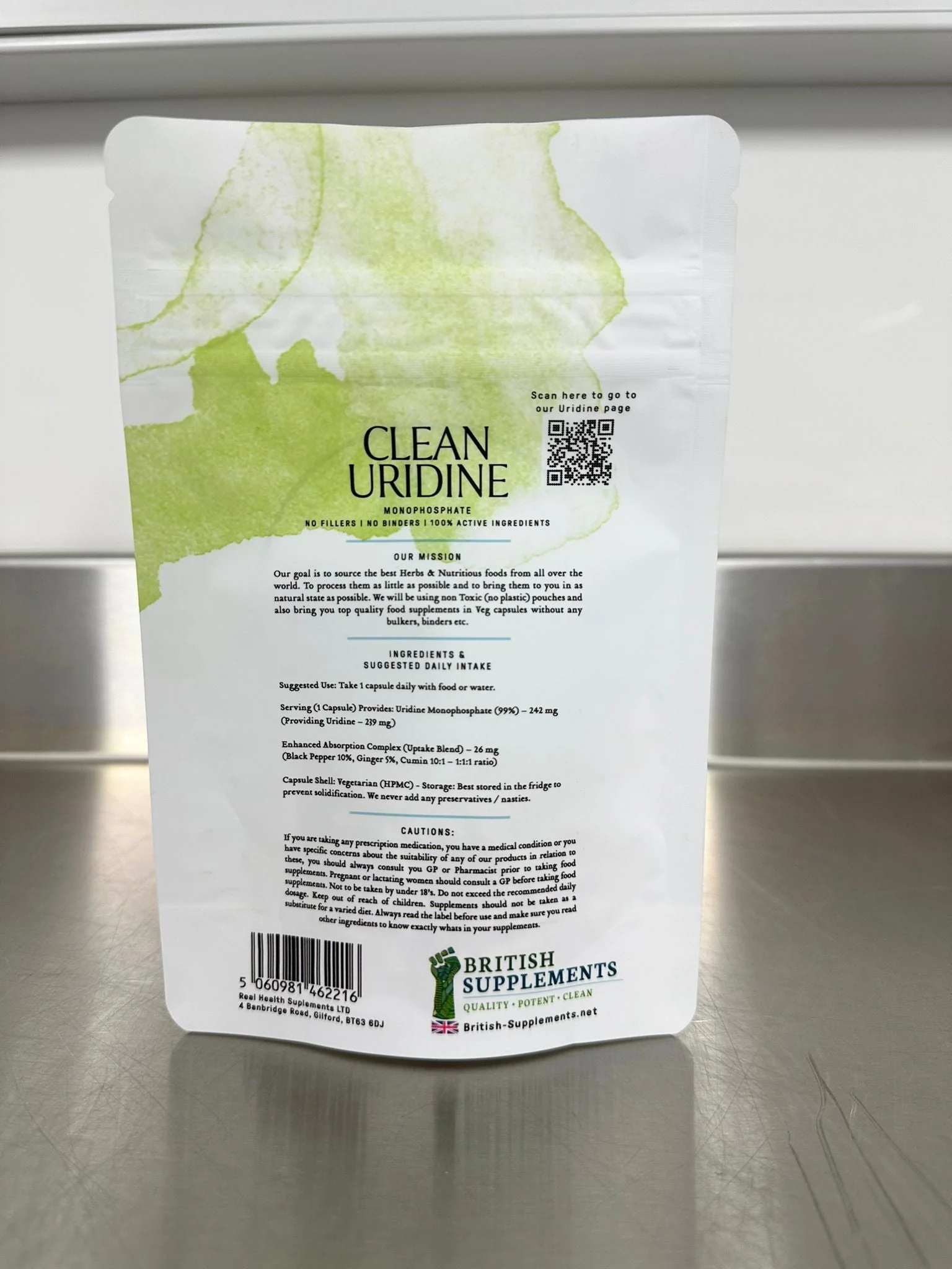 Clean Genuine Uridine Monophosphate 352.8mg - Image 5