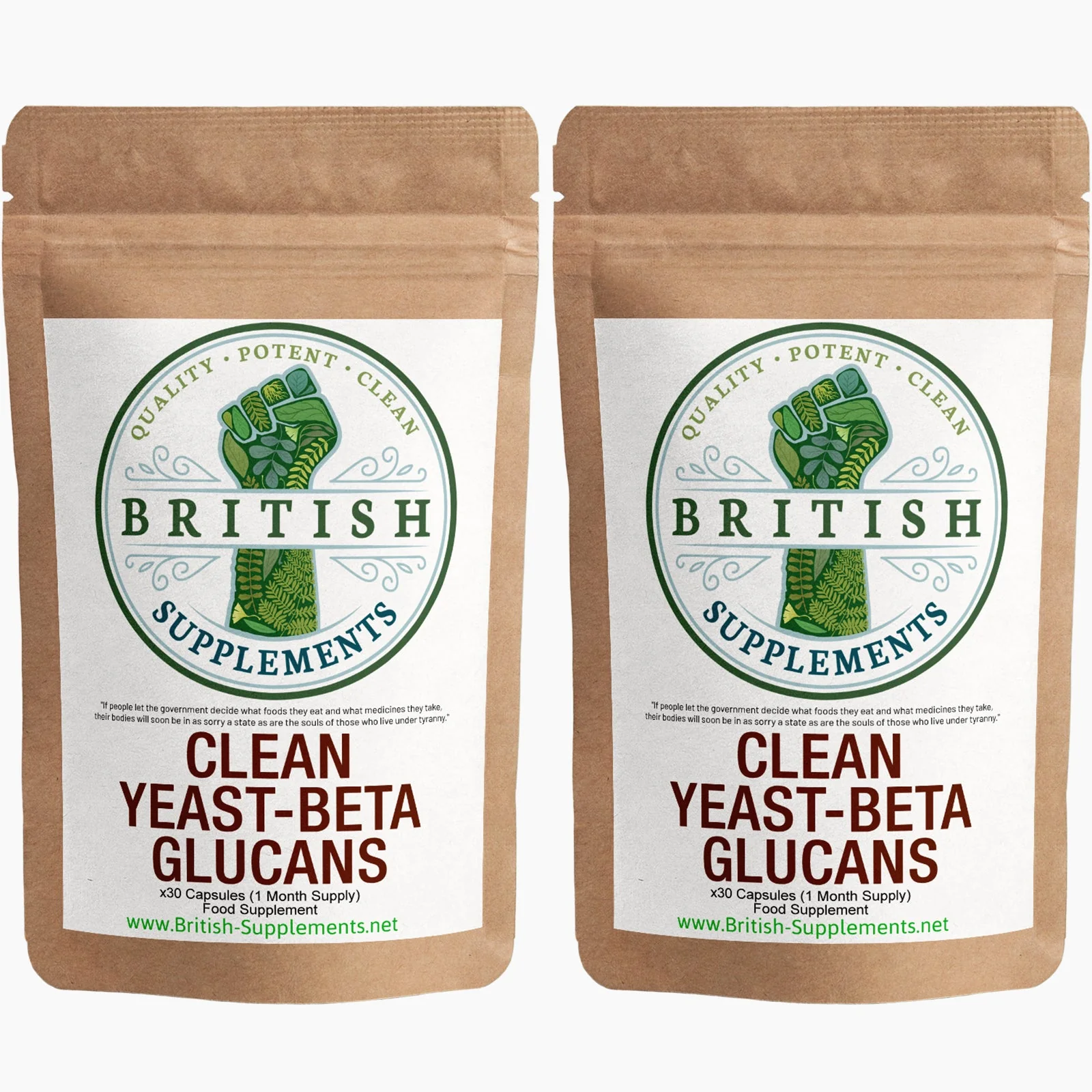 Clean Genuine Yeast Beta Glucan Supplement - Image 2