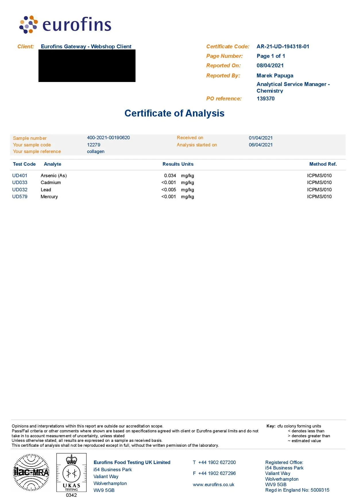 Clean Genuine Hydrolyzed Marine Collagen, Low DA 1,000-2,000 - Image 11